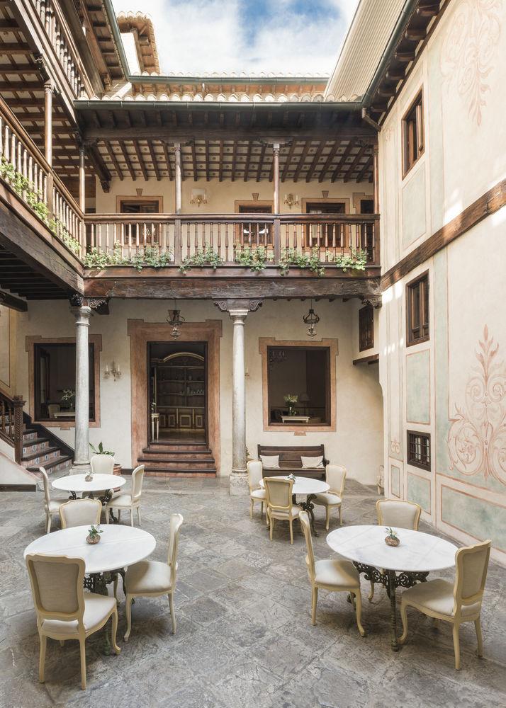 Vista Lobby Hotel Casa 1800 Granada