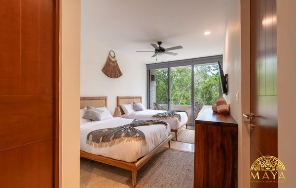 NHOA 208C Lux 1BR Condo Jungle View in Aldea Zama - Hoteles cerca de Playa Las Palmas en Tulum