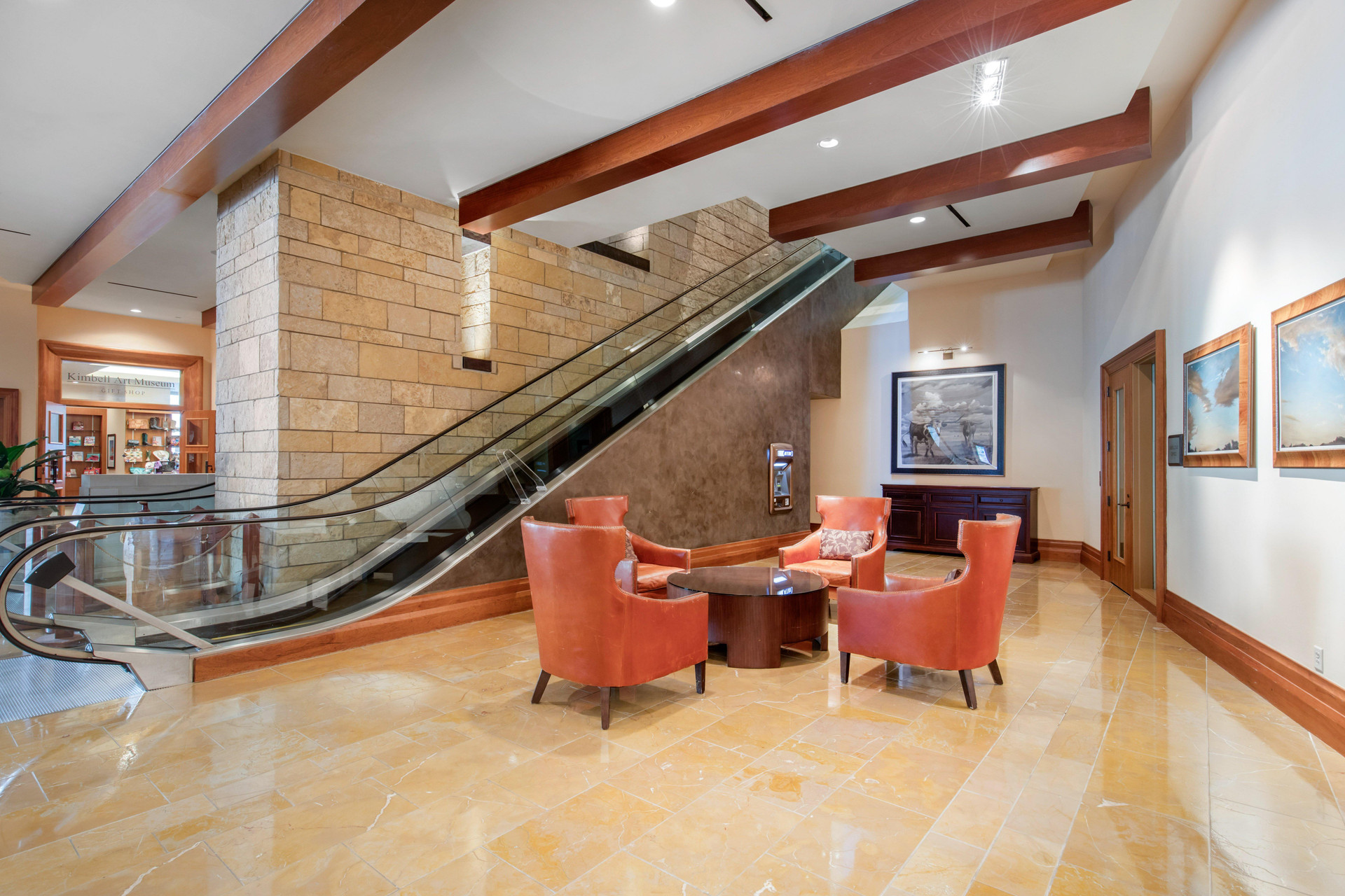 Vista Lobby Omni Fort Worth Hotel