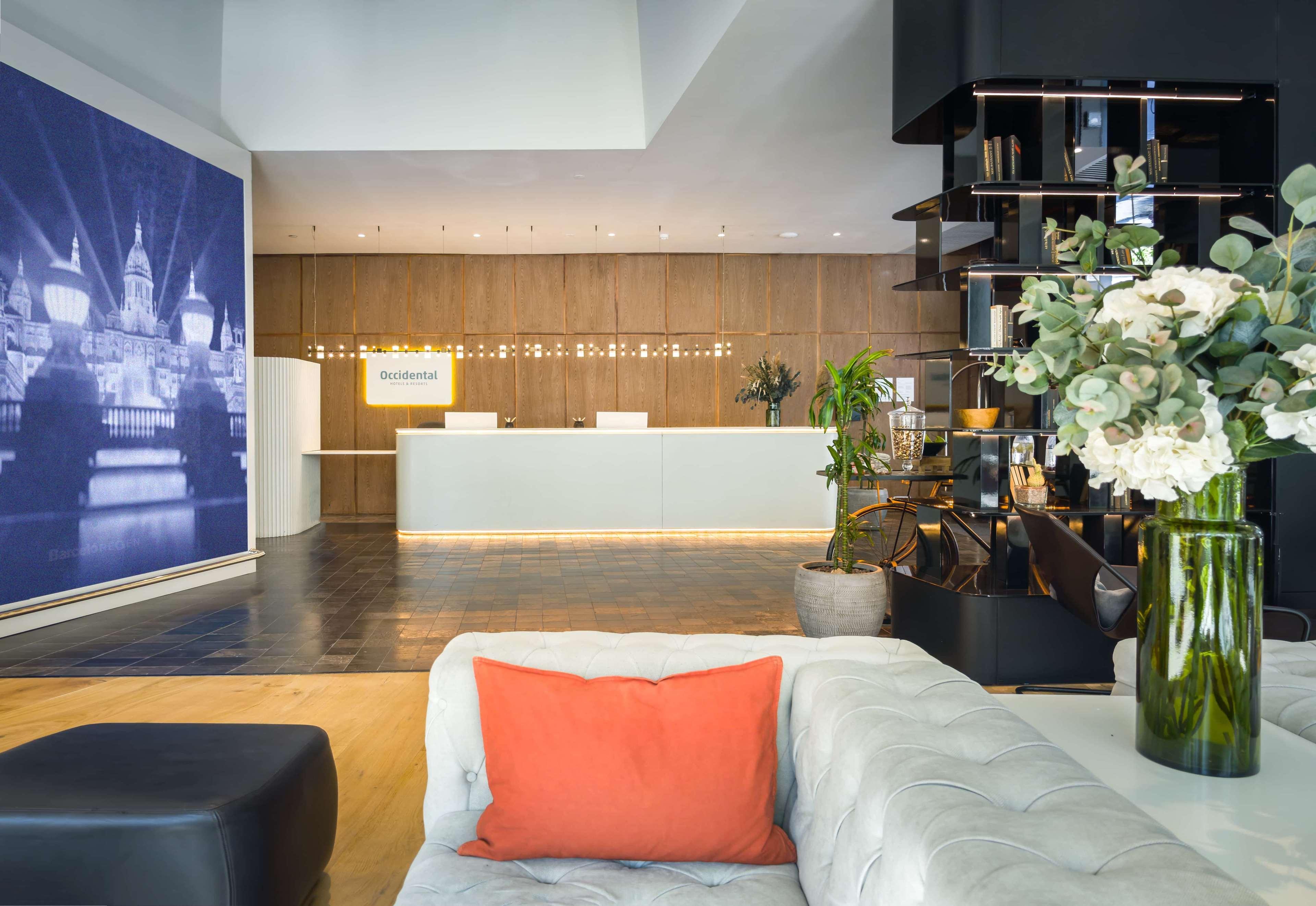 Vista Lobby Occidental Barcelona 1929