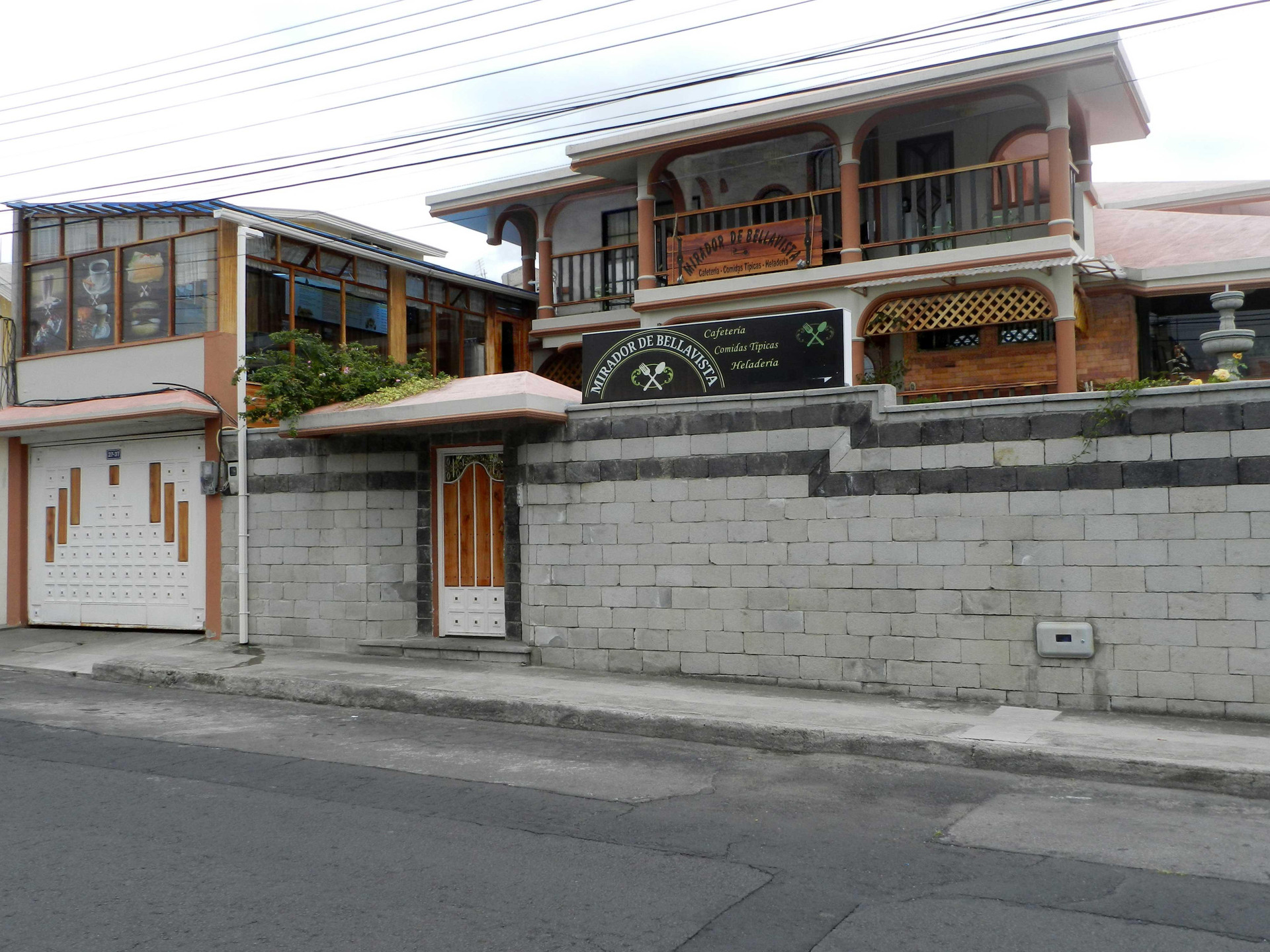 Vista Exterior Mirador de Bellavista Riobamba