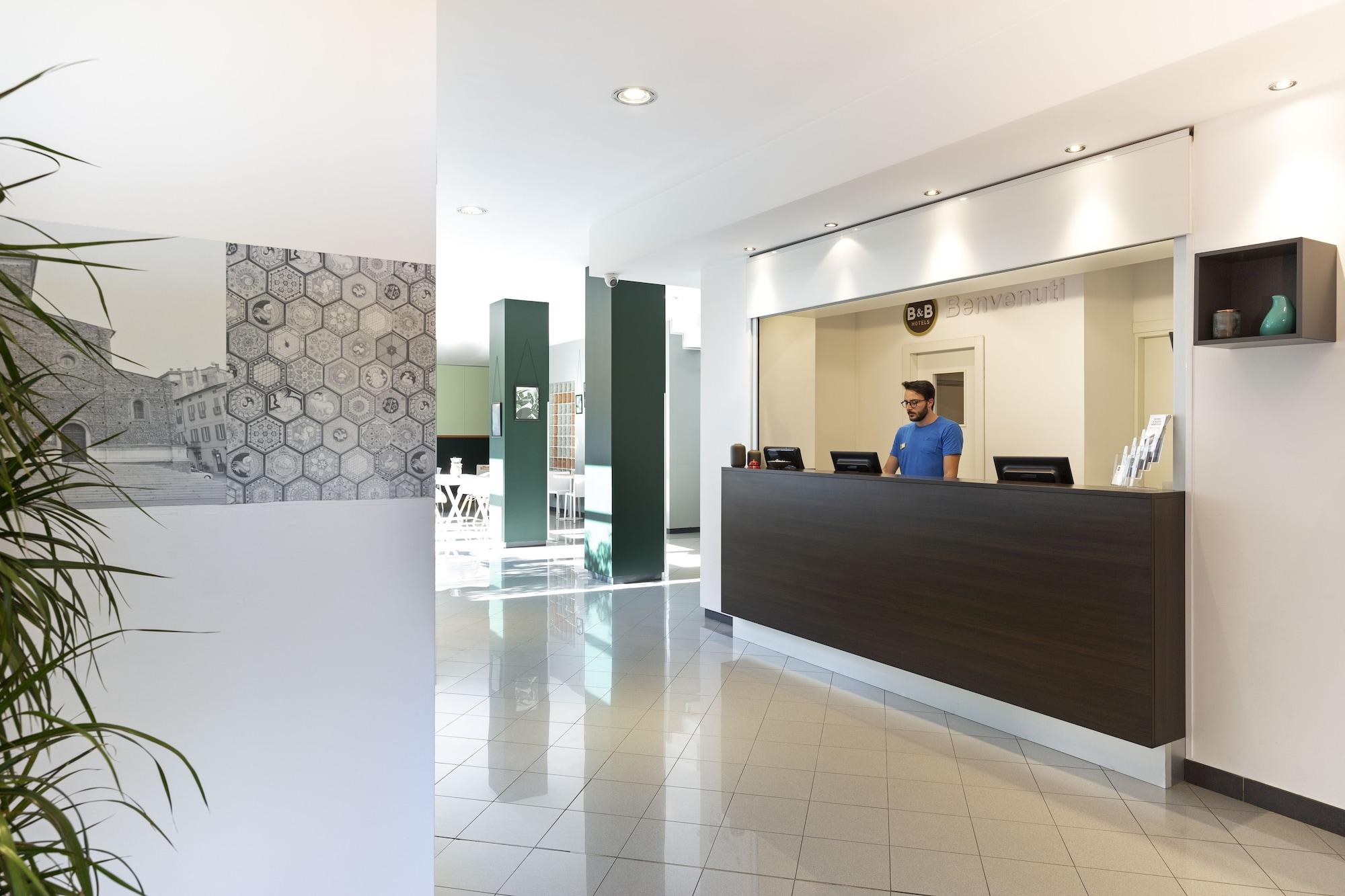 Vista Lobby B&B Hotel Faenza