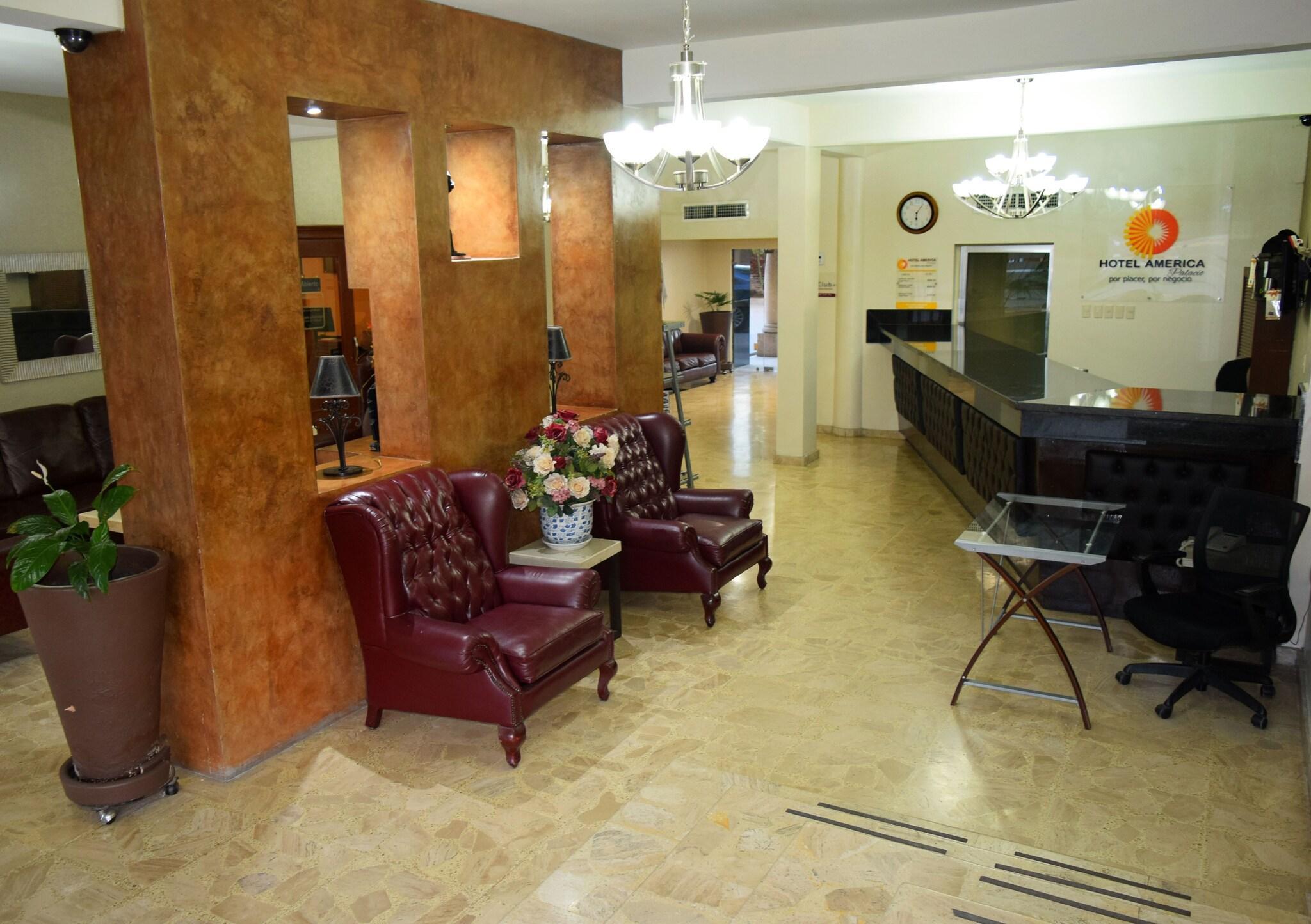 Vista Lobby Hotel America Palacio