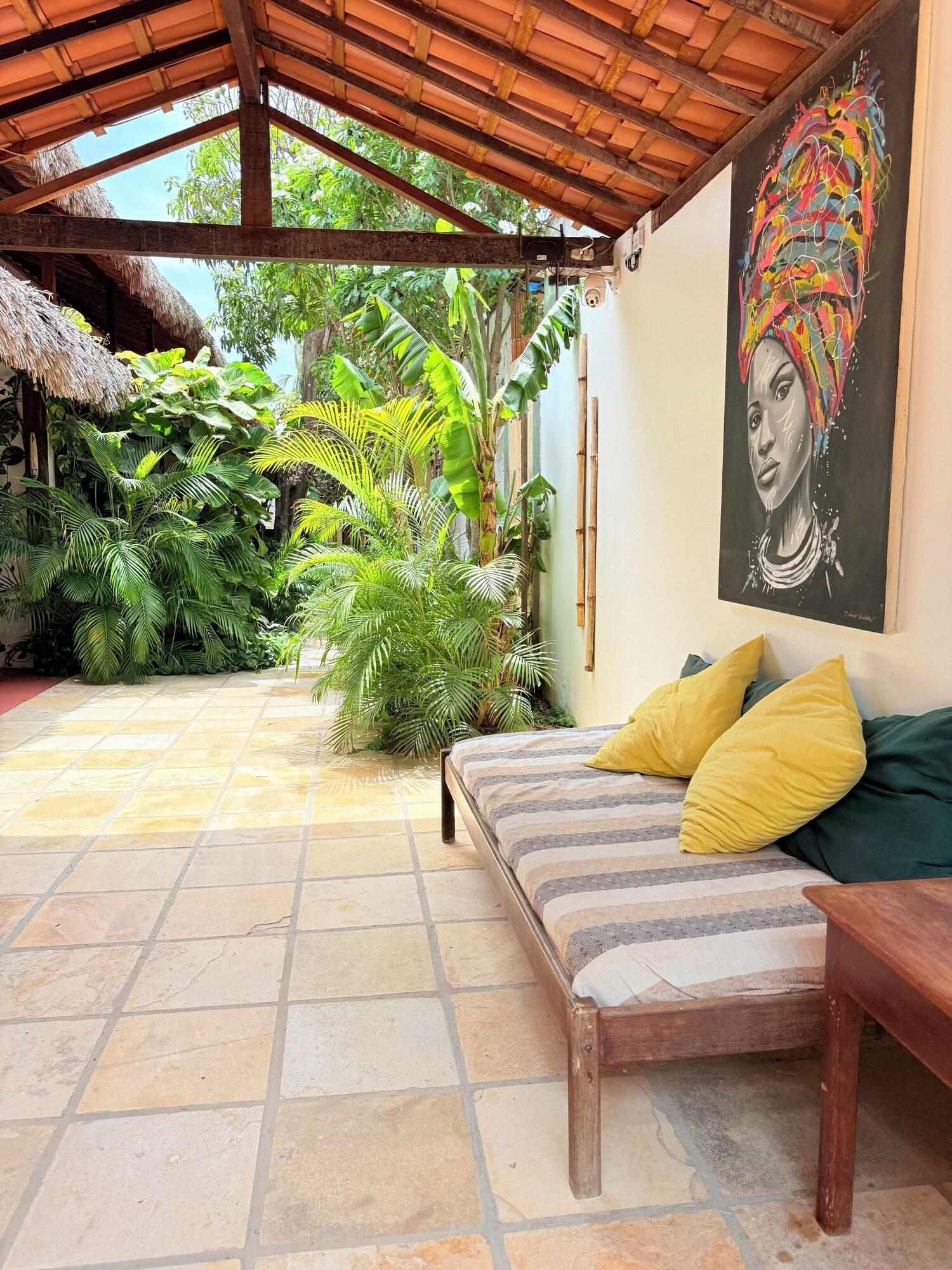 Vista Lobby Pousada Calamarina Jeri