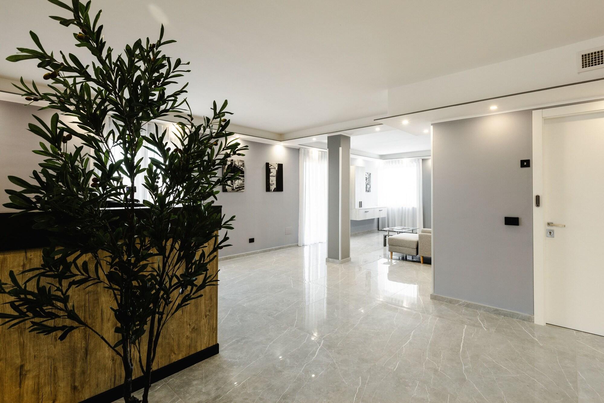 Vista Lobby Villa Olivieri B&B - Wellness House