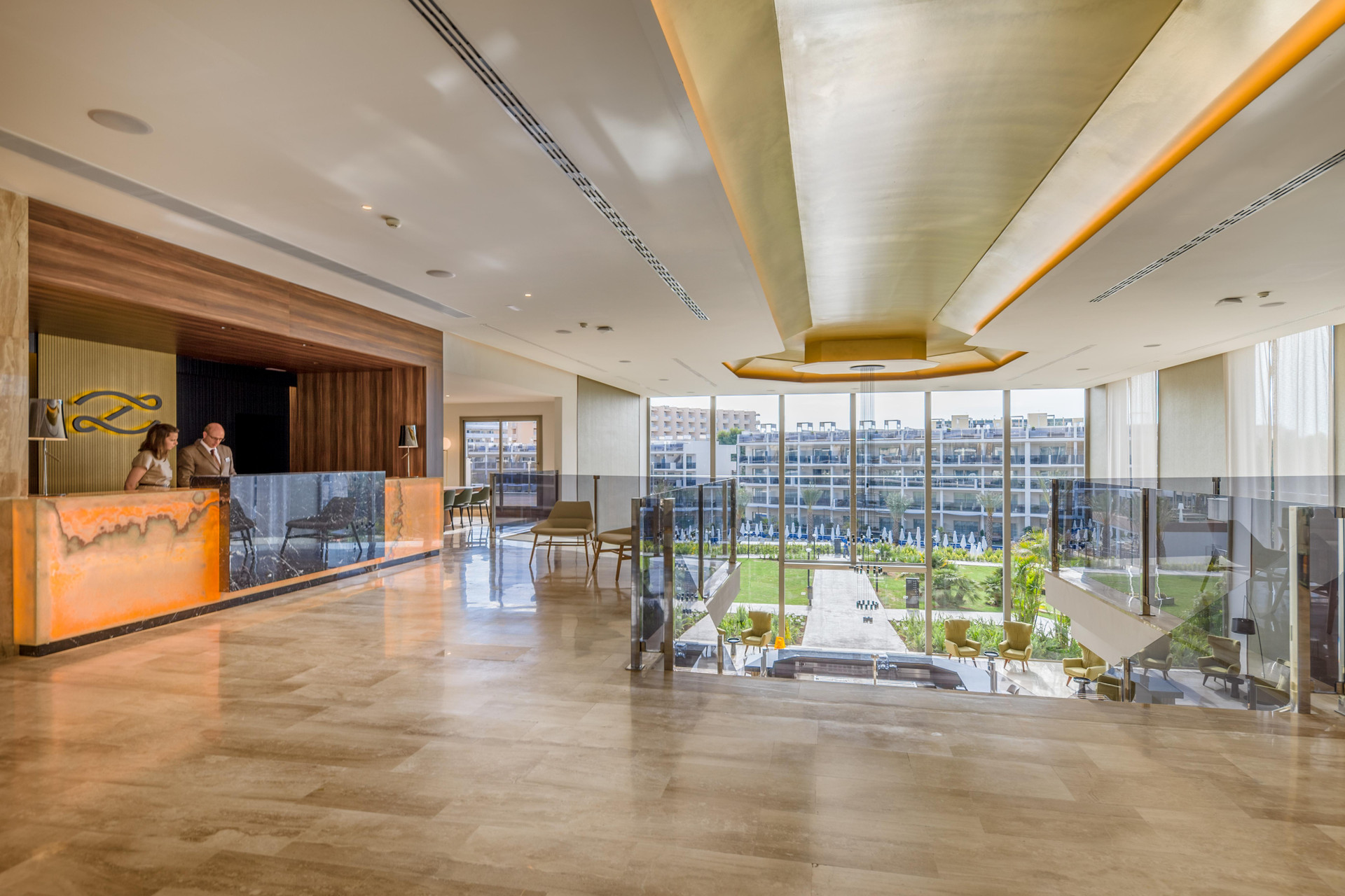 Vista Lobby Zafiro Palace Palmanova