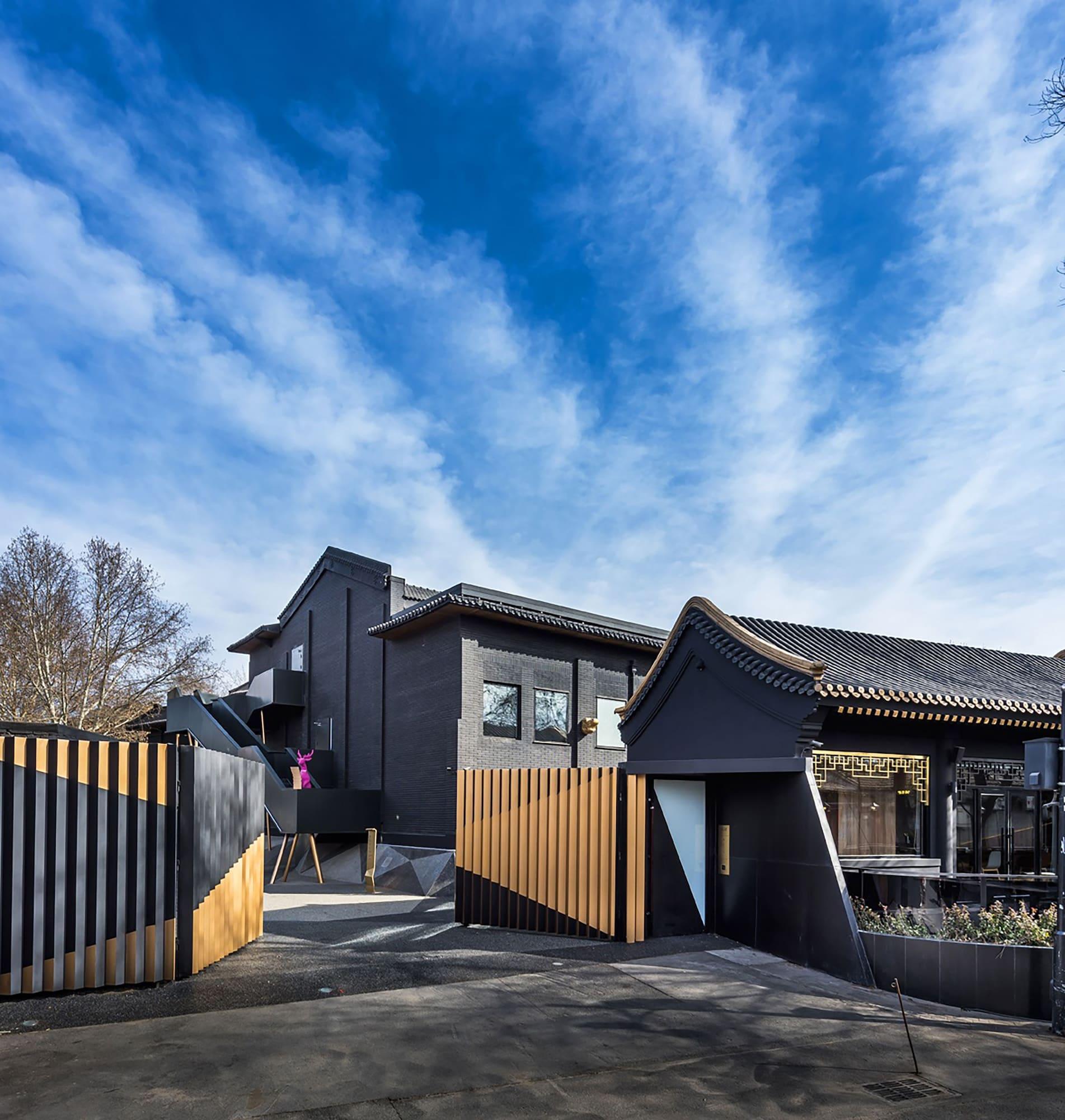 Vista Exterior Blossom House Beijing Houhai