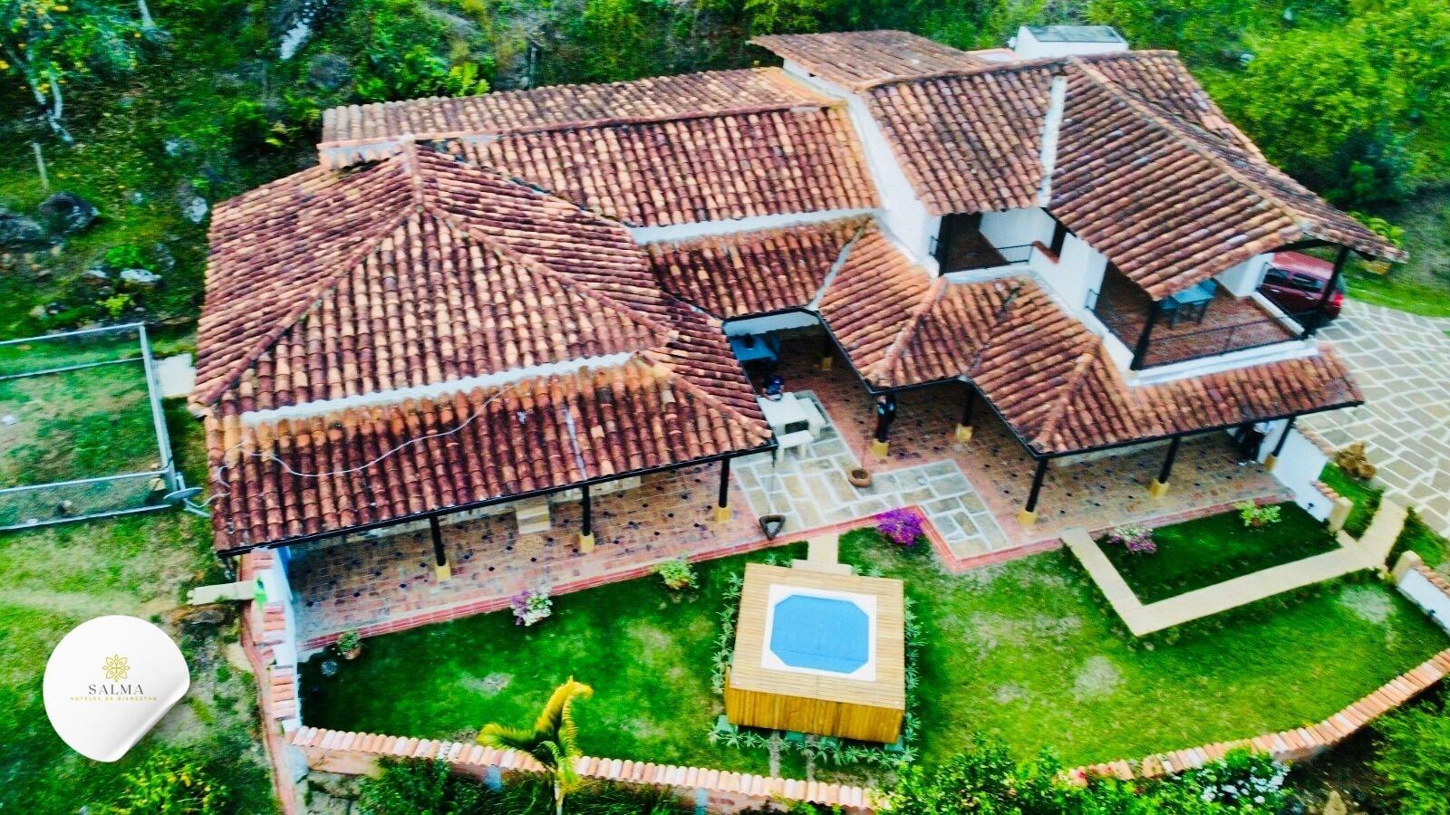 Vista Exterior Hotel Salma