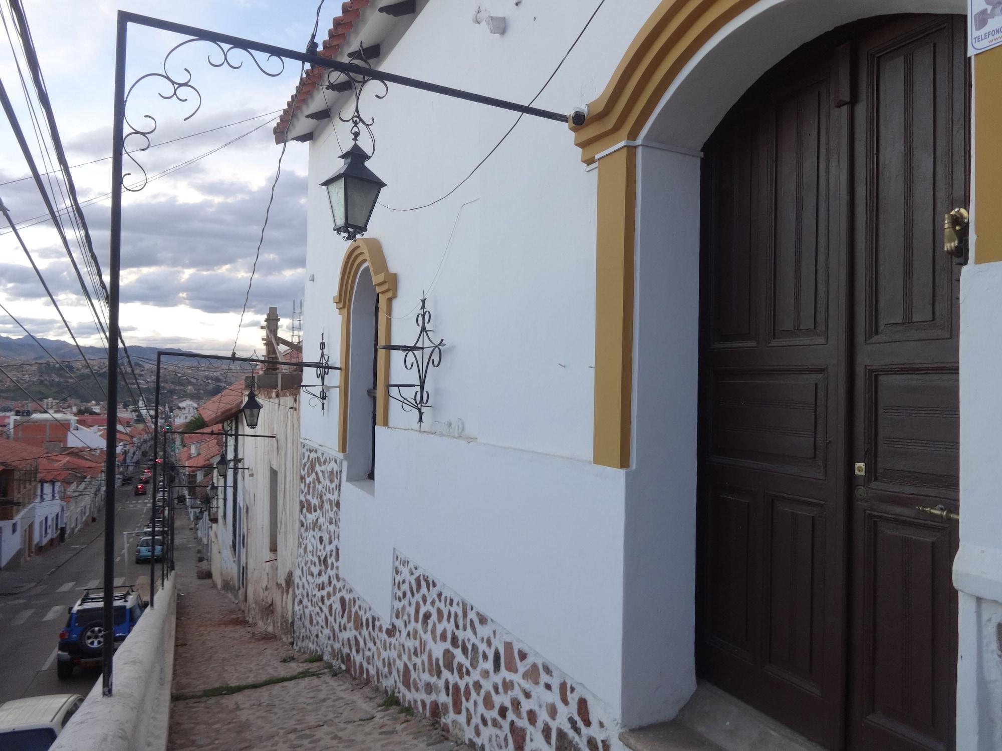 Vista Exterior El Jardin De Su Merced B&B