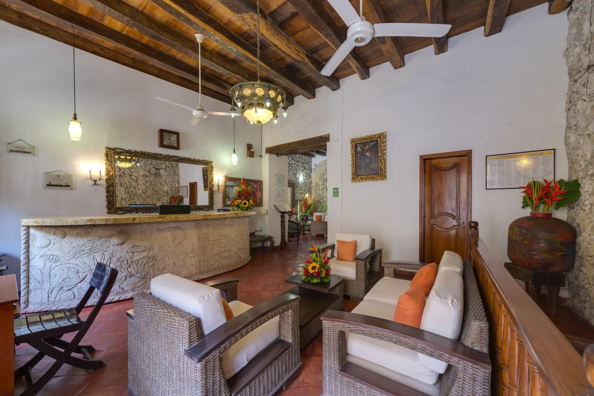 Vista Lobby Hotel Casa del Curato