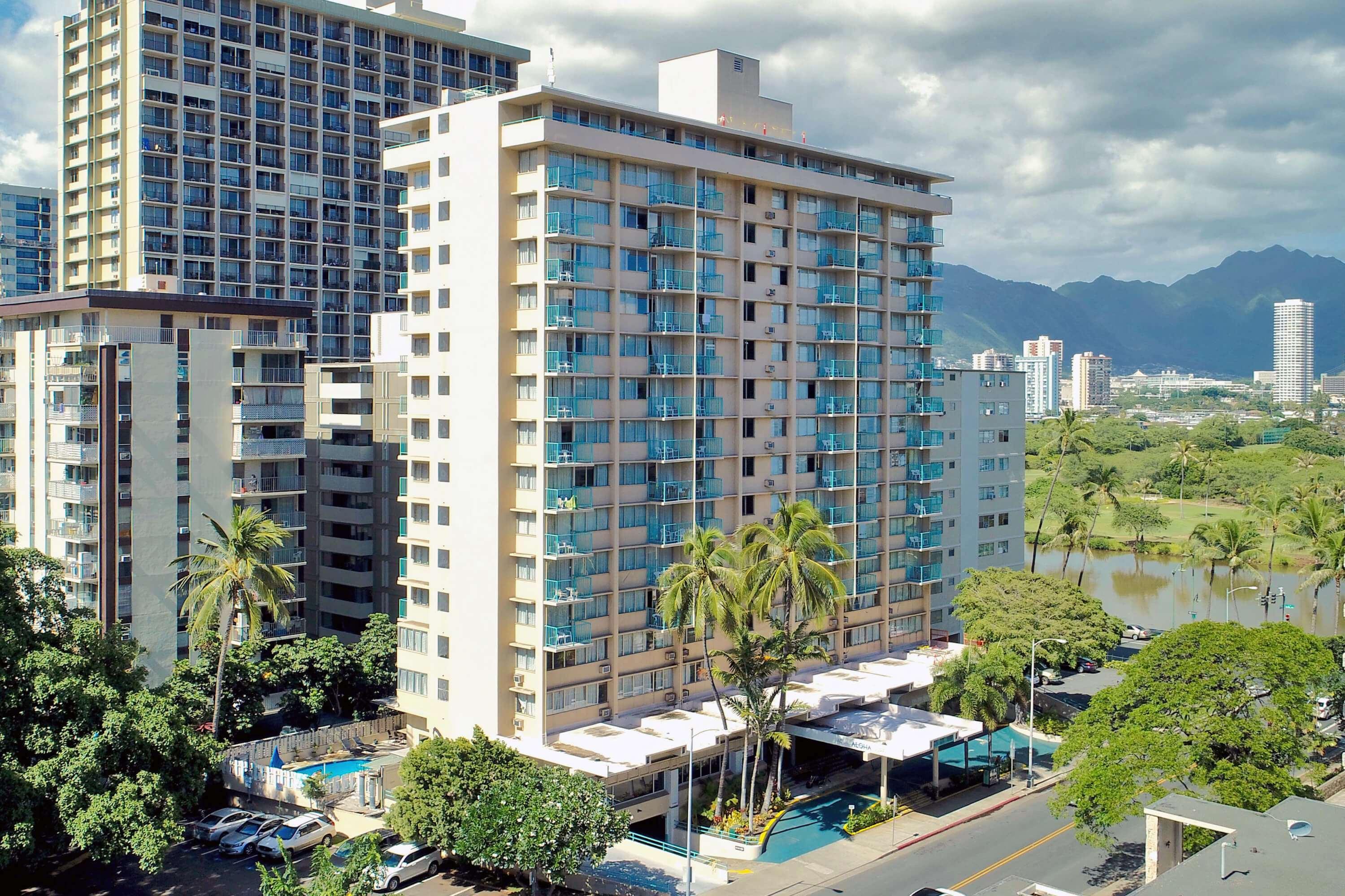 Vista Exterior Aqua Aloha Surf Waikiki