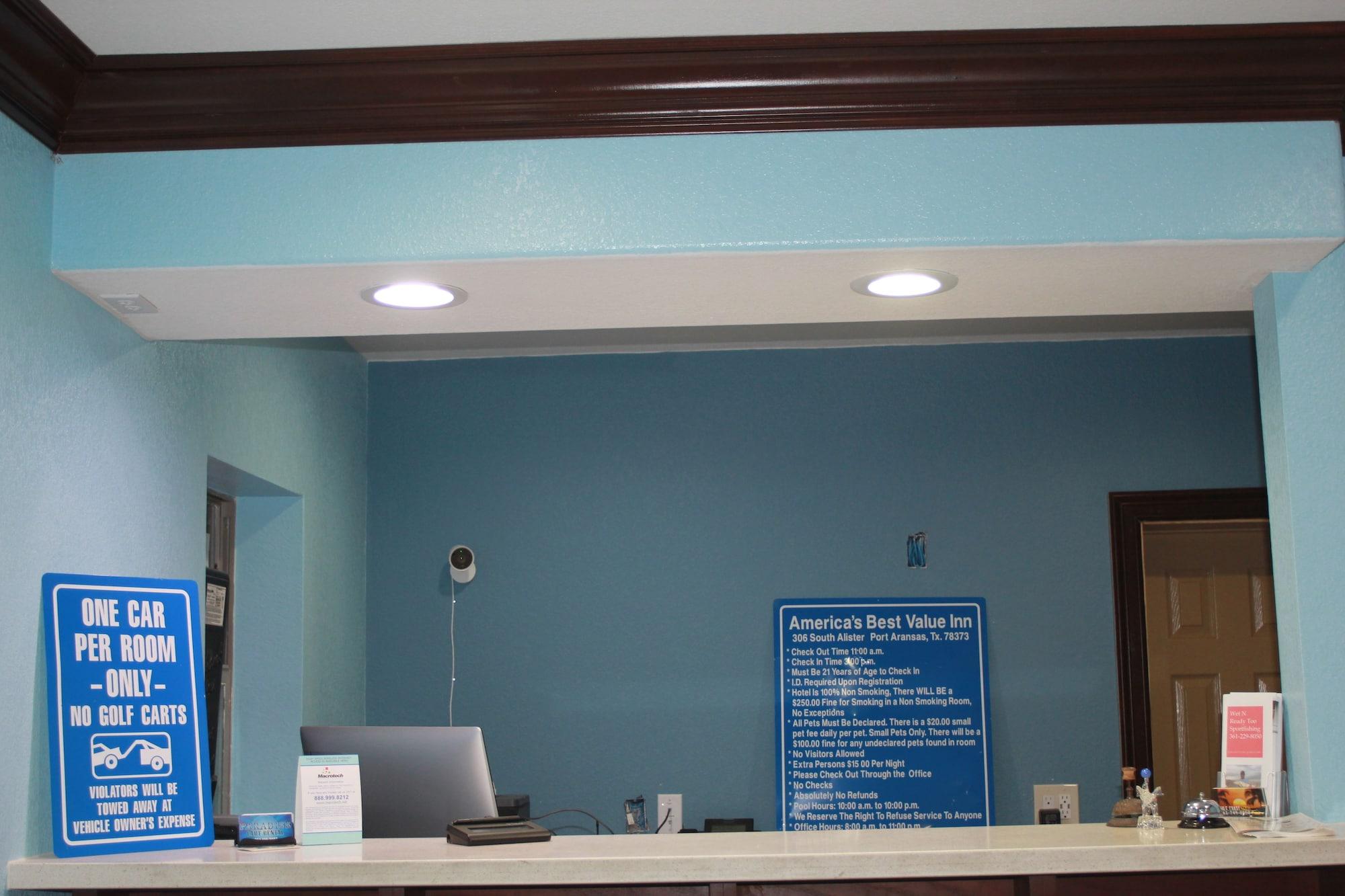 Vista Lobby Americas Best Value Inn Port Aransas