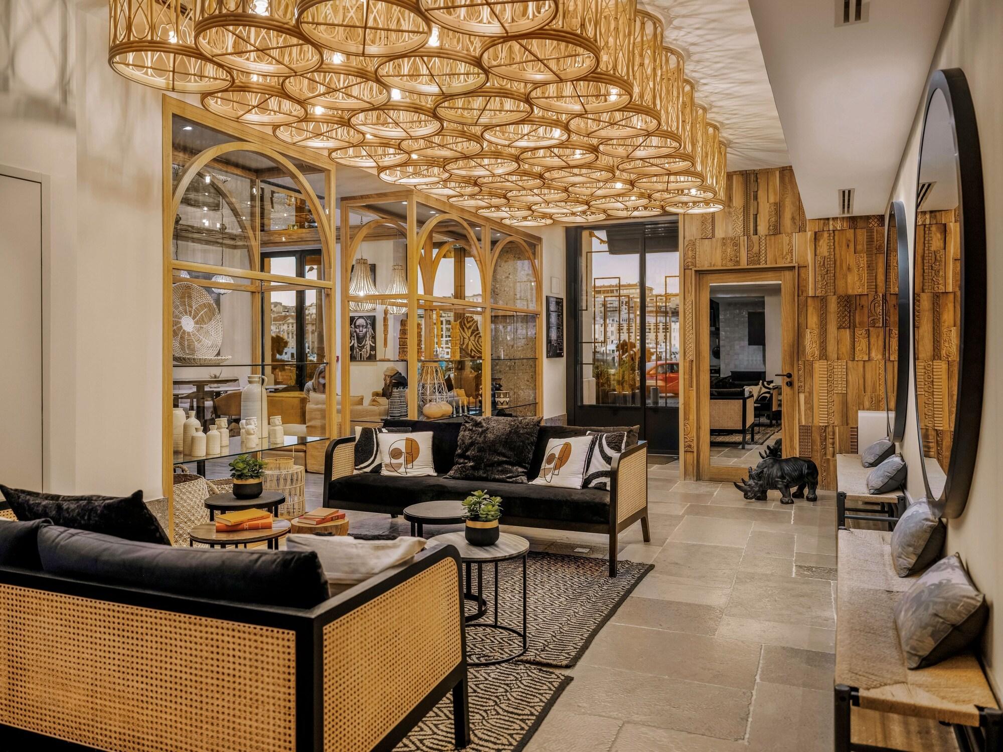 Vista Lobby Maisons du Monde Hôtel & Suites - Marseille Vieux Port