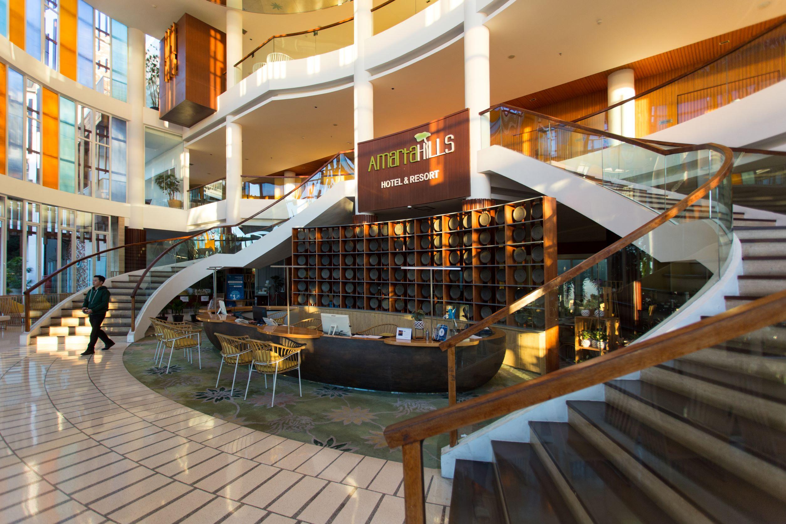 Vista Lobby Amartahills Hotel and Resort Batu