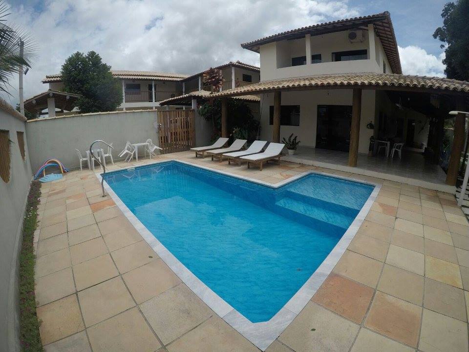 Vista Piscina Pousada Villas do Arraial