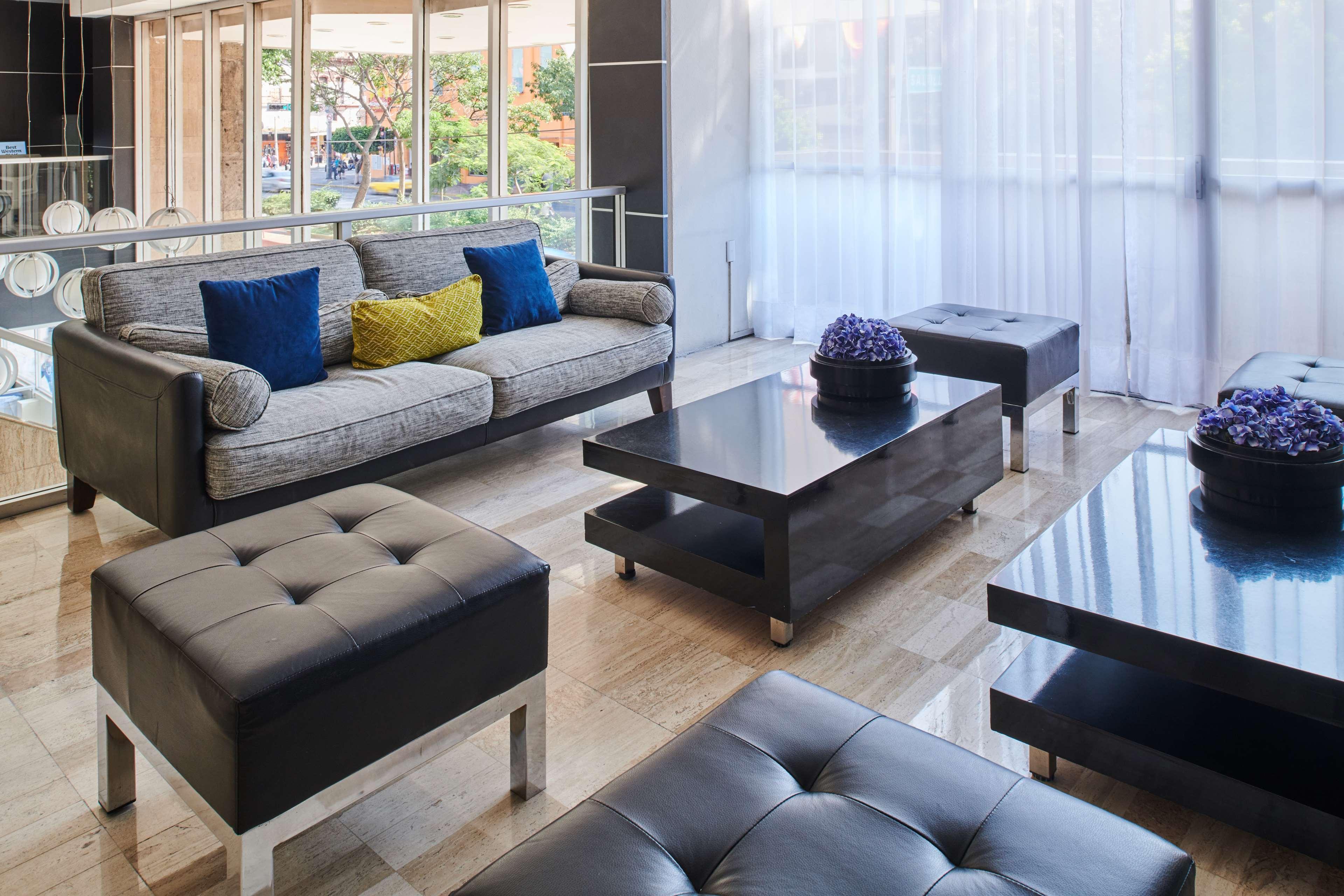 Vista Lobby Best Western Plus Gran Hotel Centro Historico