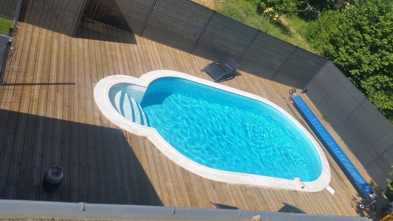 Vista Piscina Chambres d'Hôtes Villa Sahara
