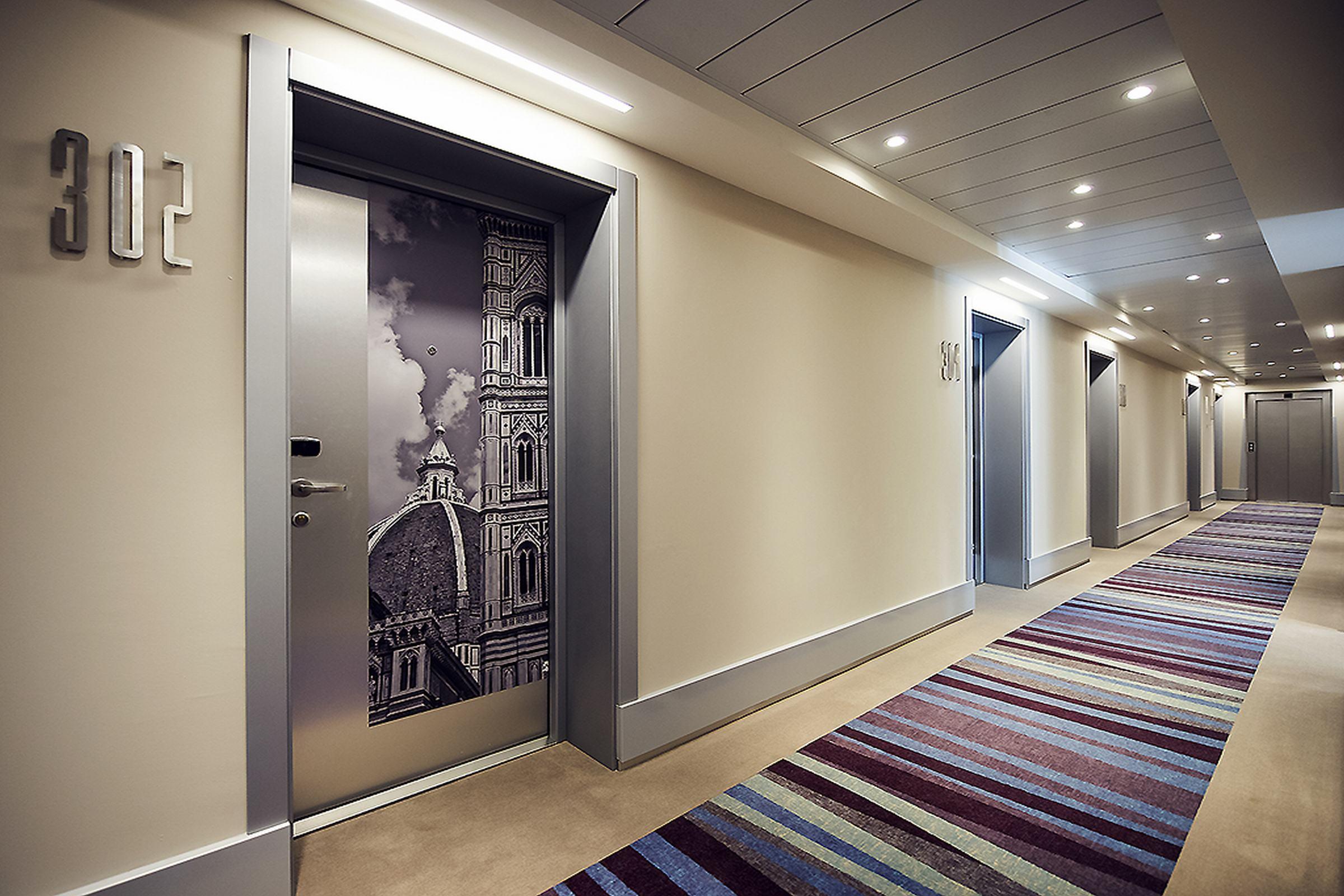 Vista Lobby Mercure Firenze Centro