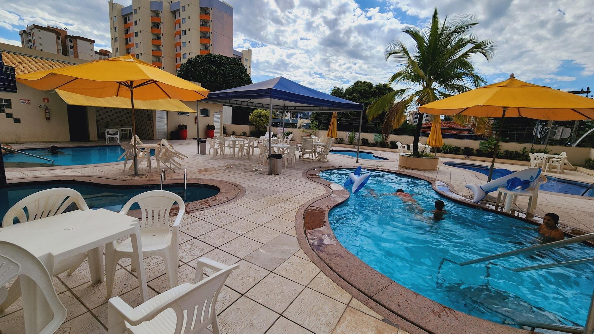 Vista Piscina Paradise Flat Residence - HotFérias