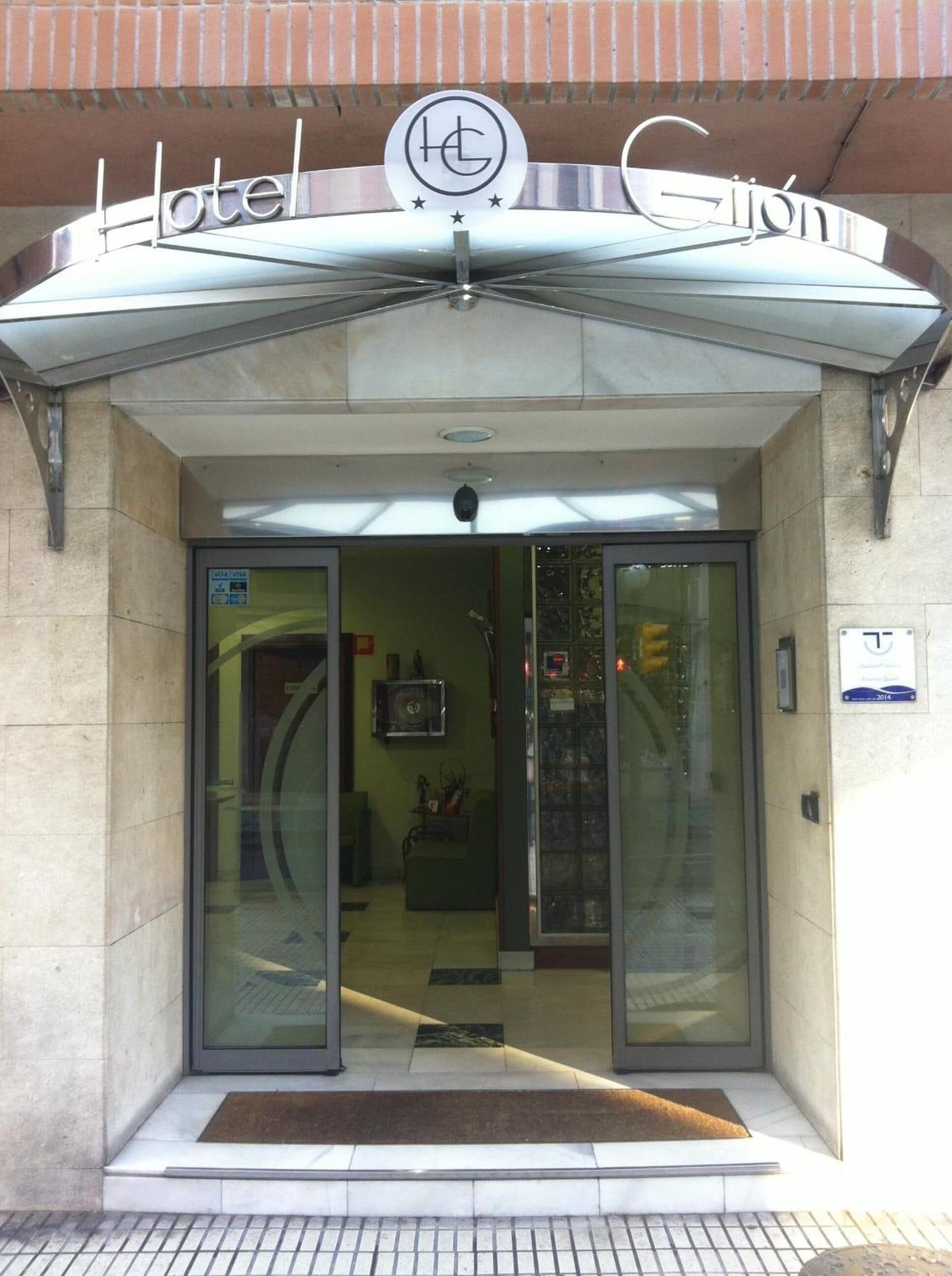 Vista Exterior Hotel Gijon