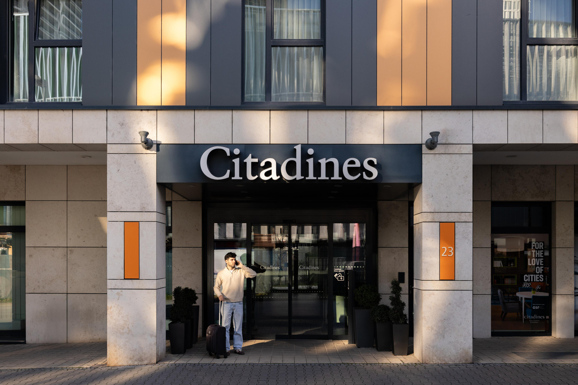 Vista Exterior Citadines City Centre Frankfurt