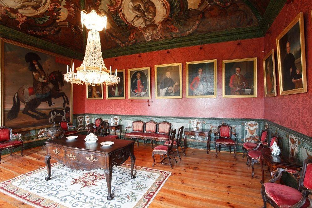 Vista Lobby Parador Casa da Insua