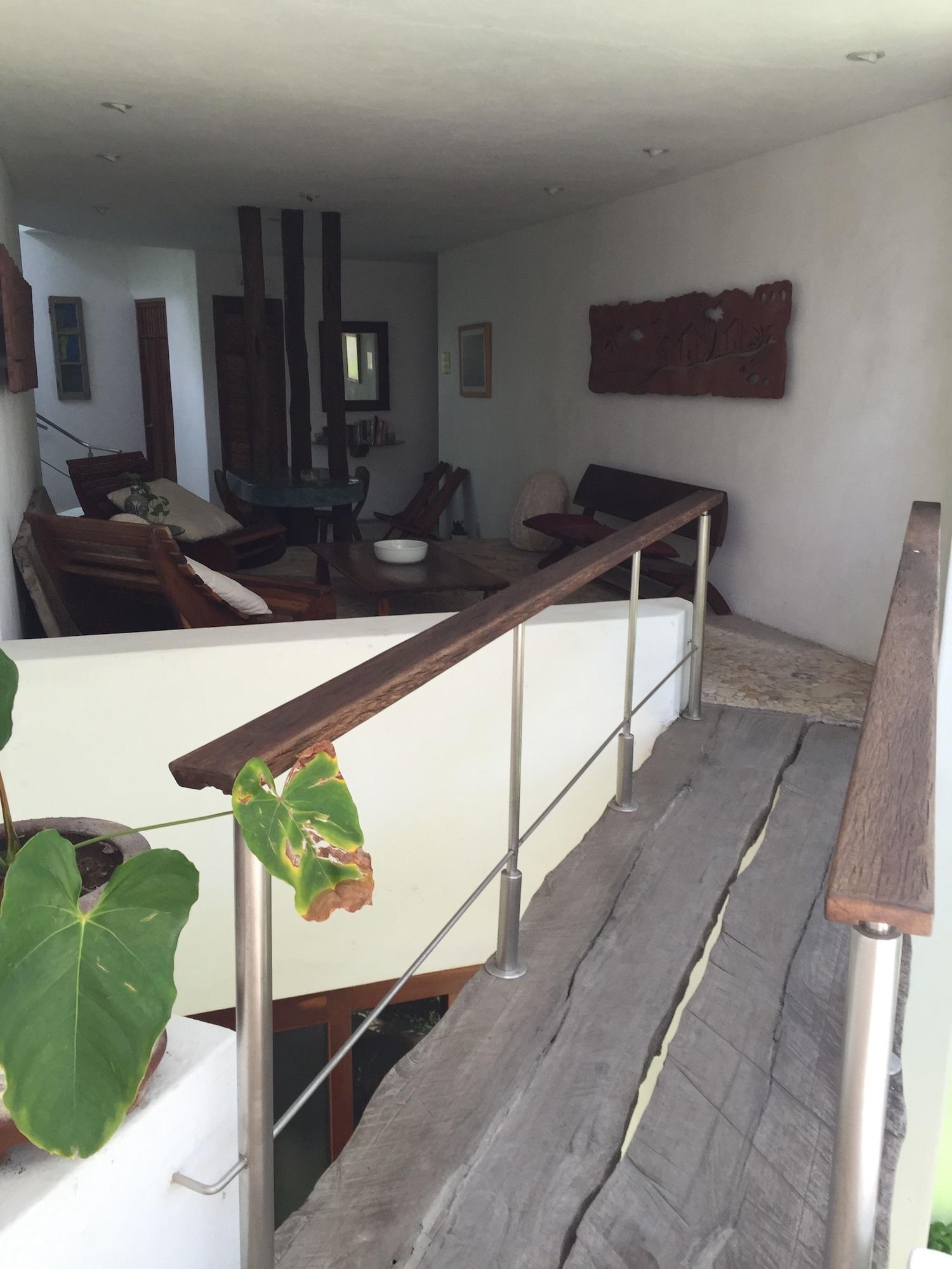 Vista Lobby Mi Casa en Cozumel
