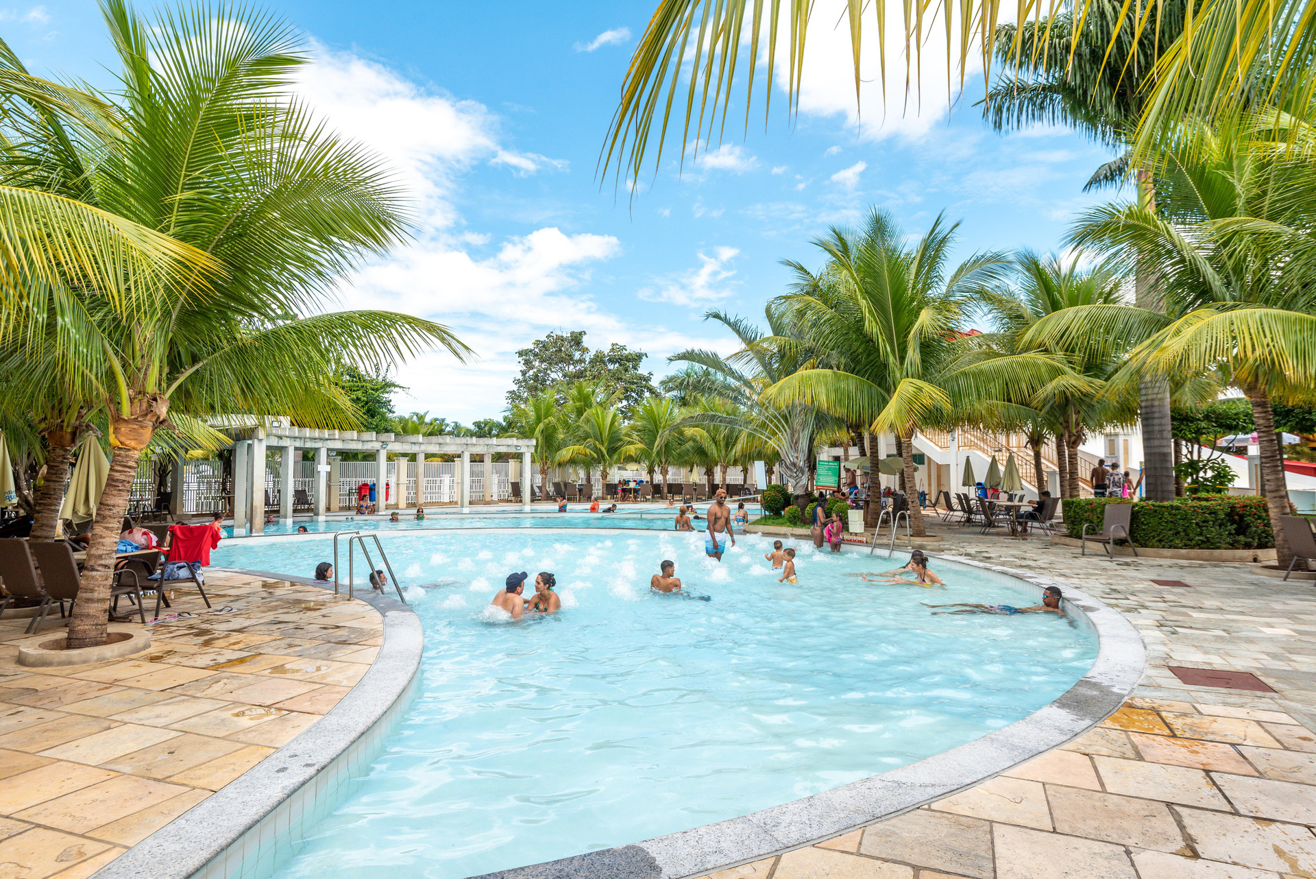 Vista Piscina DiRoma Lacqua II - Direto com o Grupo DiRoma - acesso ao Acqua Park com café da manhã