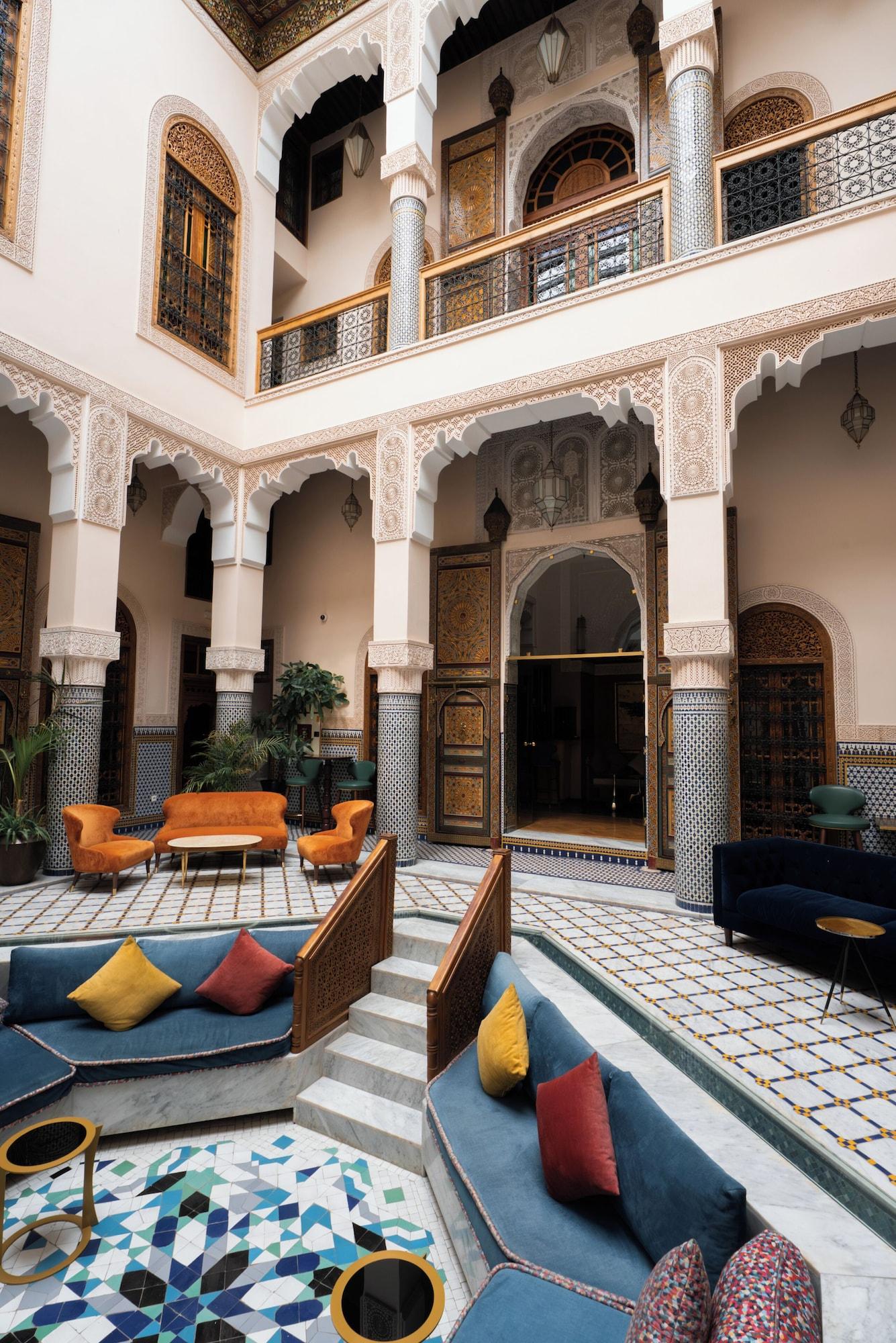 Vista Lobby Riad El Amine Fès - Historic Hotels Worldwide