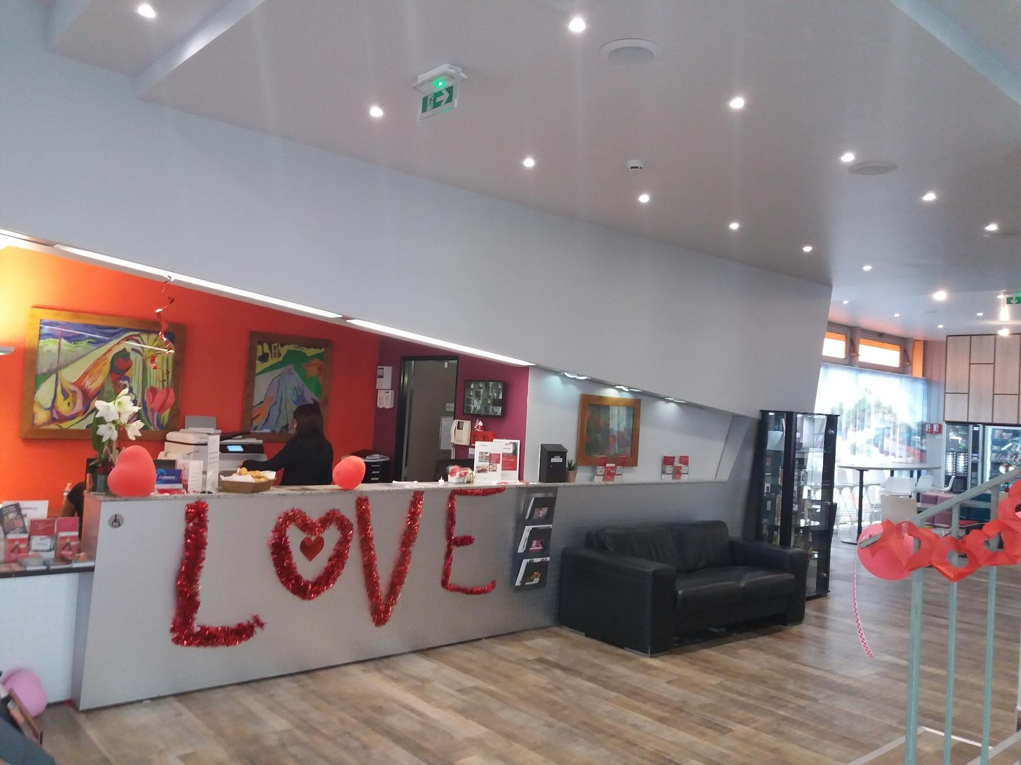 Vista Lobby Brit Hotel Codalysa Marne la Vallée - Torcy
