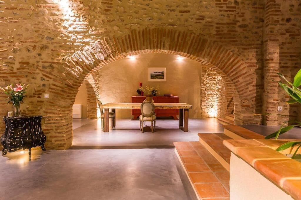 Vista Lobby Mas Latour Lavail