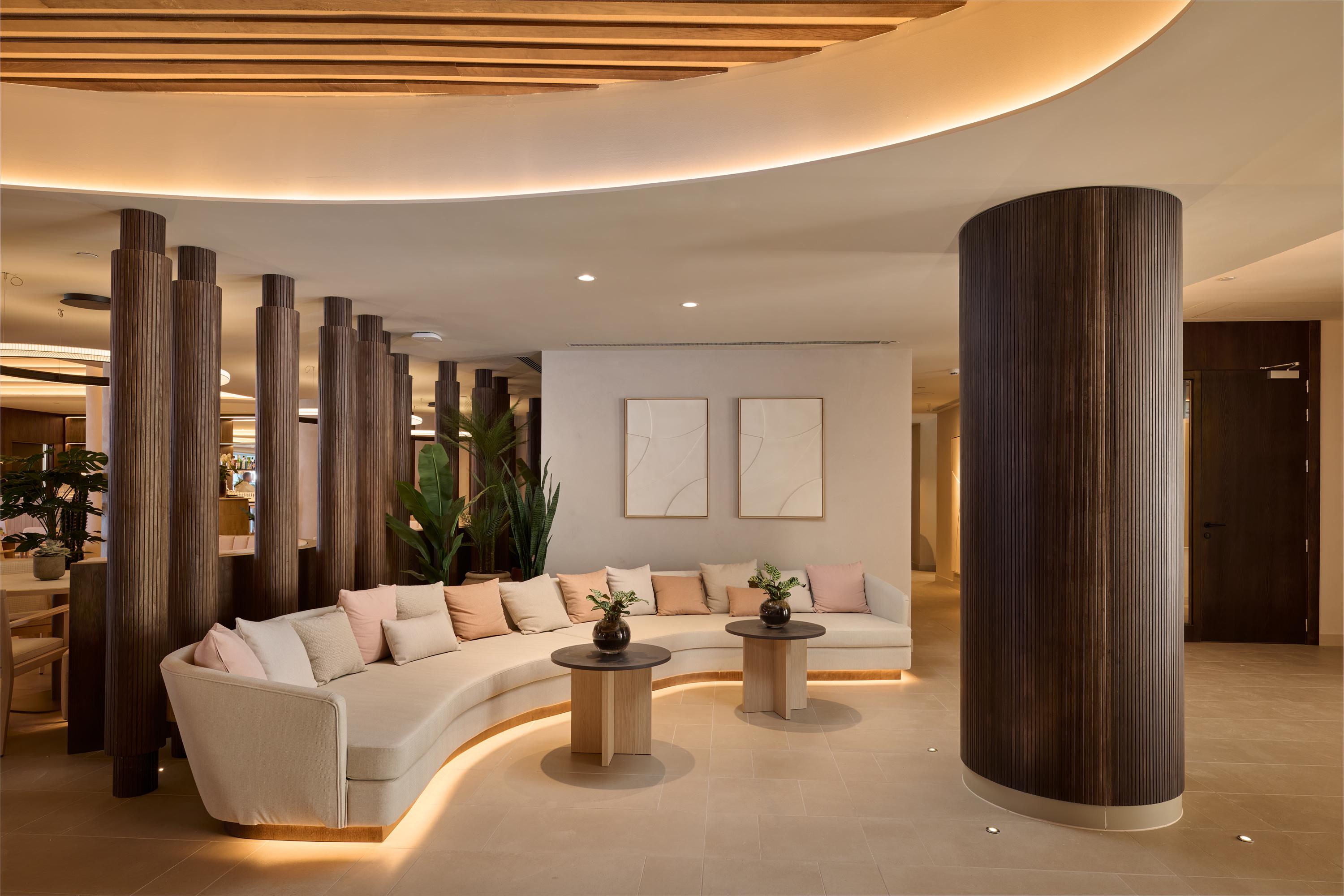 Vista Lobby Hipotels Hotel Don Juan