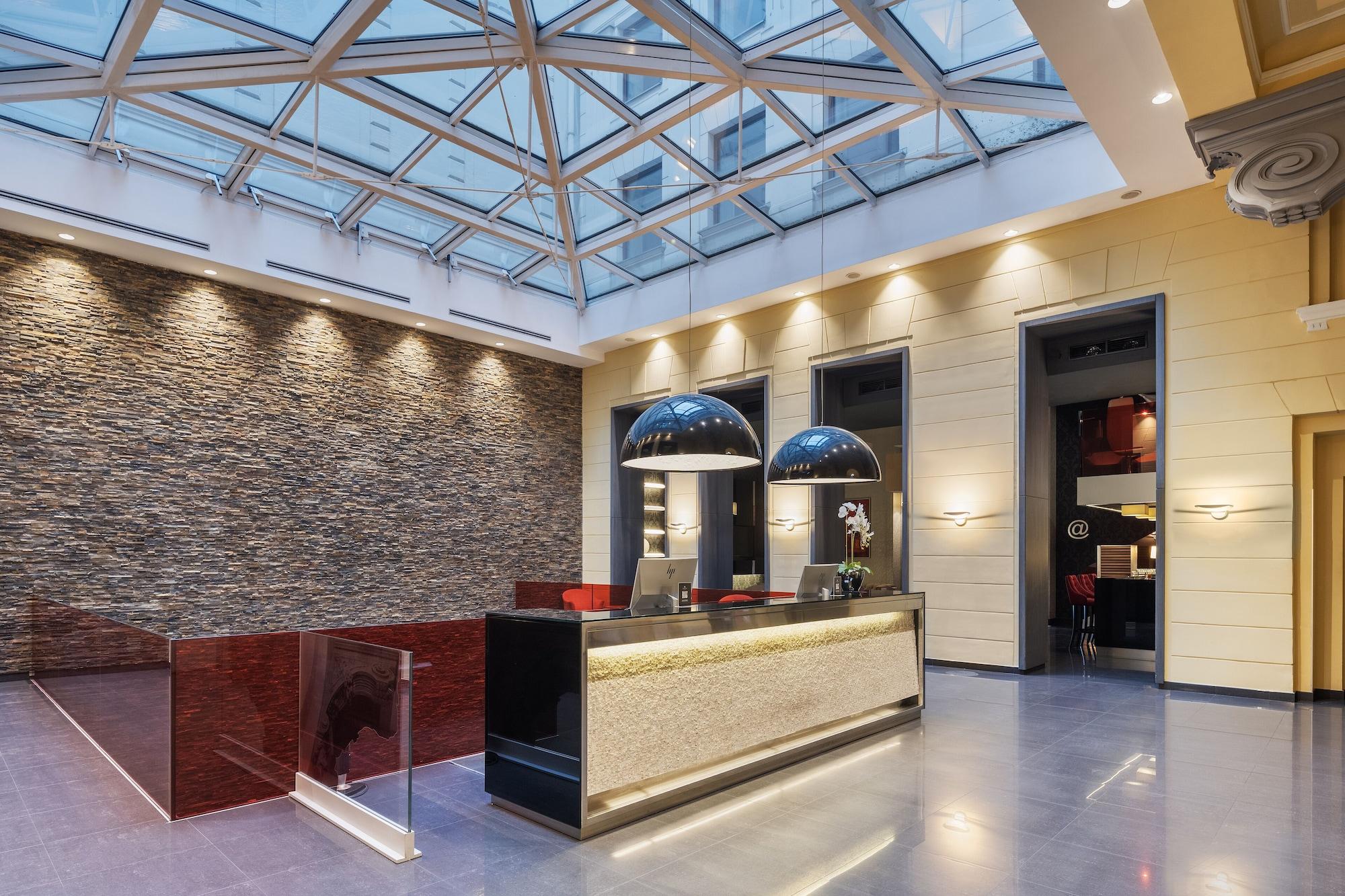 Vista Lobby Eurostars Palazzo Zichy