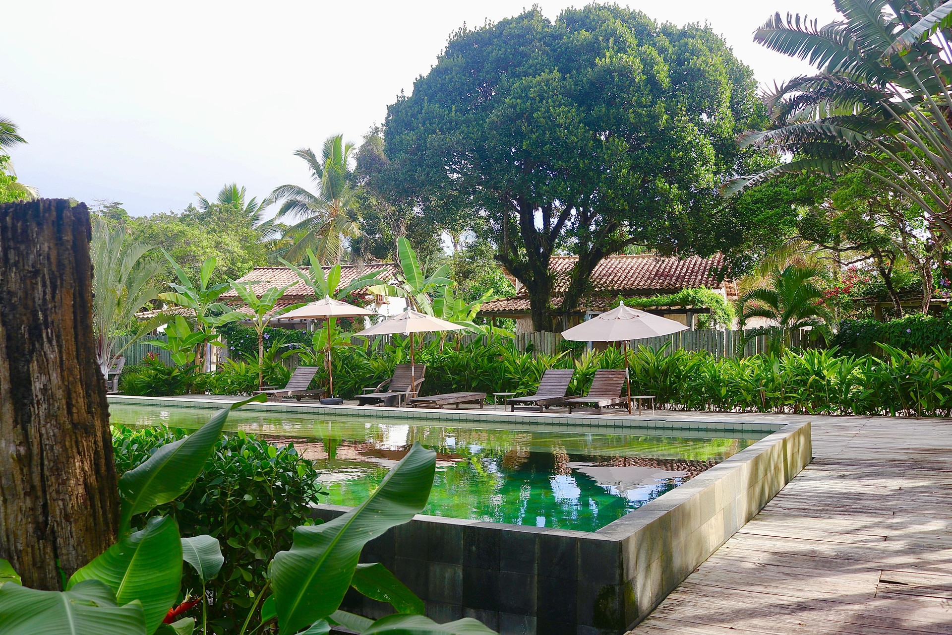 Vista Piscina Villa dos Nativos Boutique Hotel