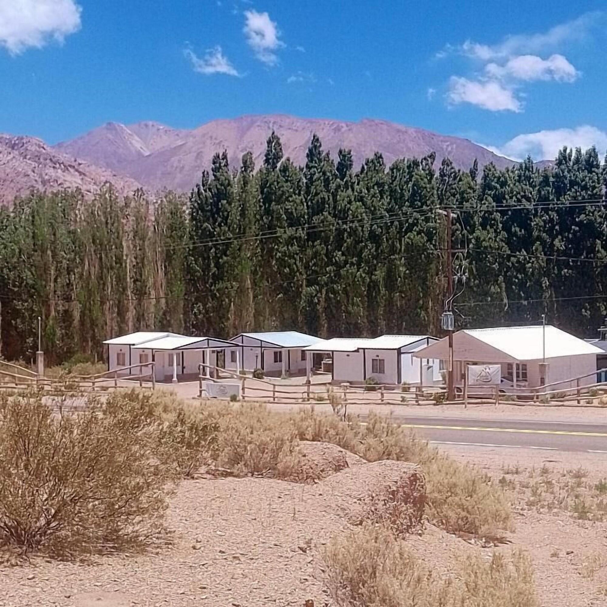 Vista Exterior Cabañas de los Andes