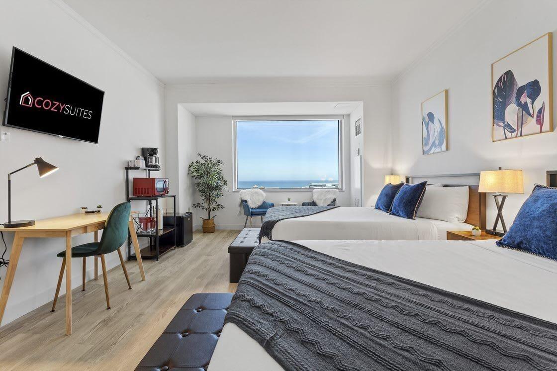 Habitación Beachfront Double Queen Hotel CozySuite