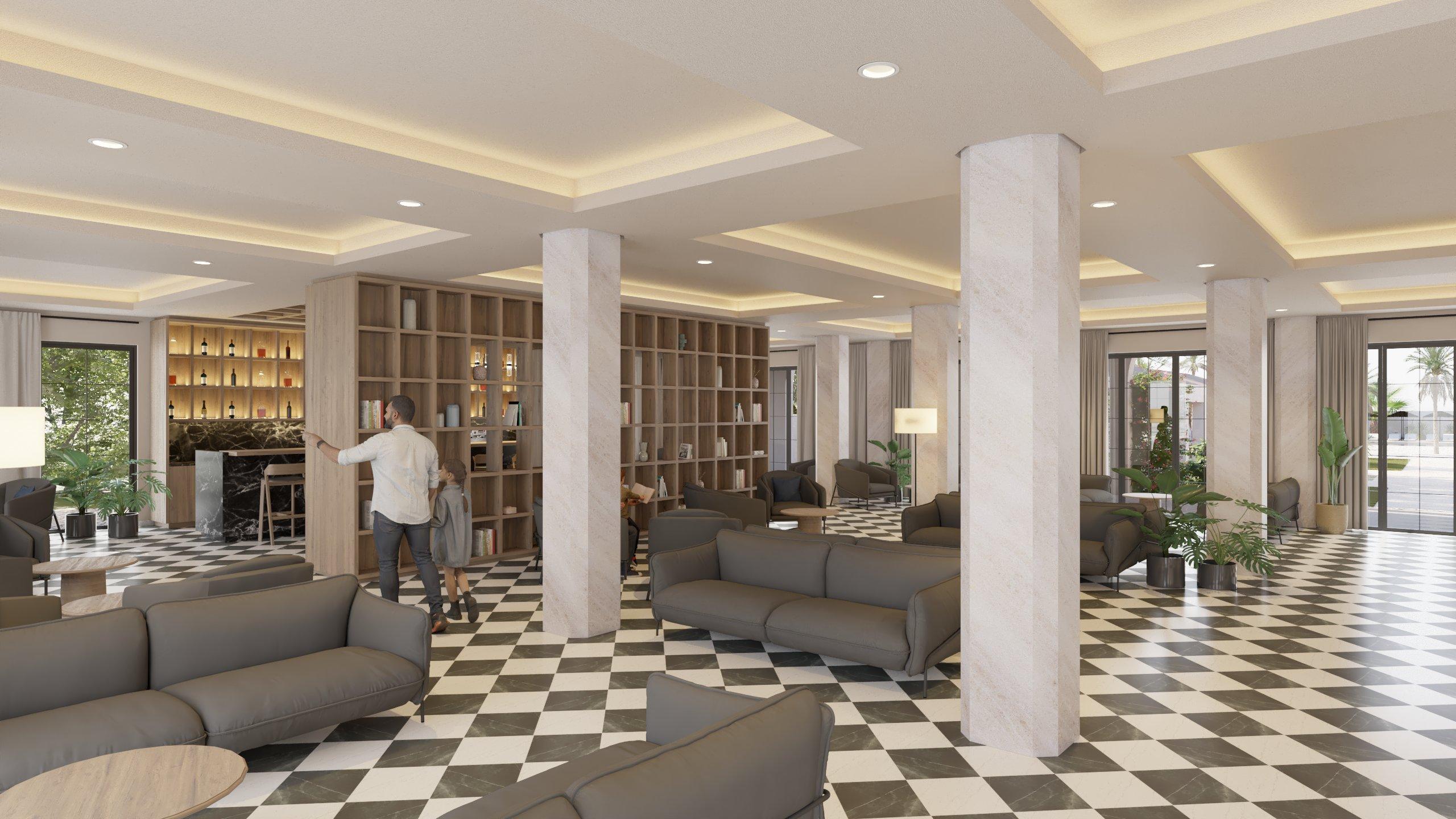 Vista Lobby Club Ionian Princess Suite Hotel
