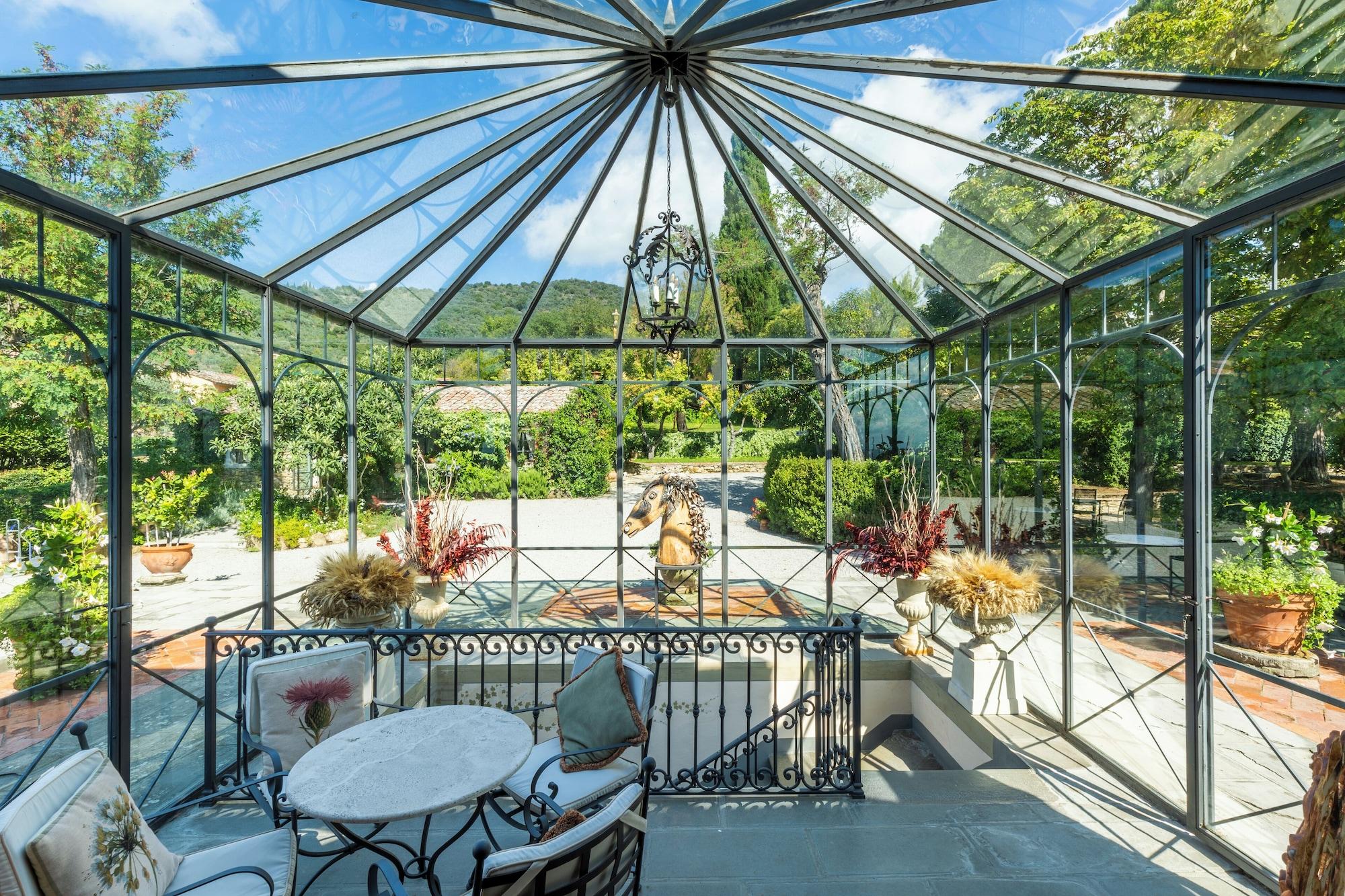 Vista Lobby Il Falconiere - Relais e Chateaux
