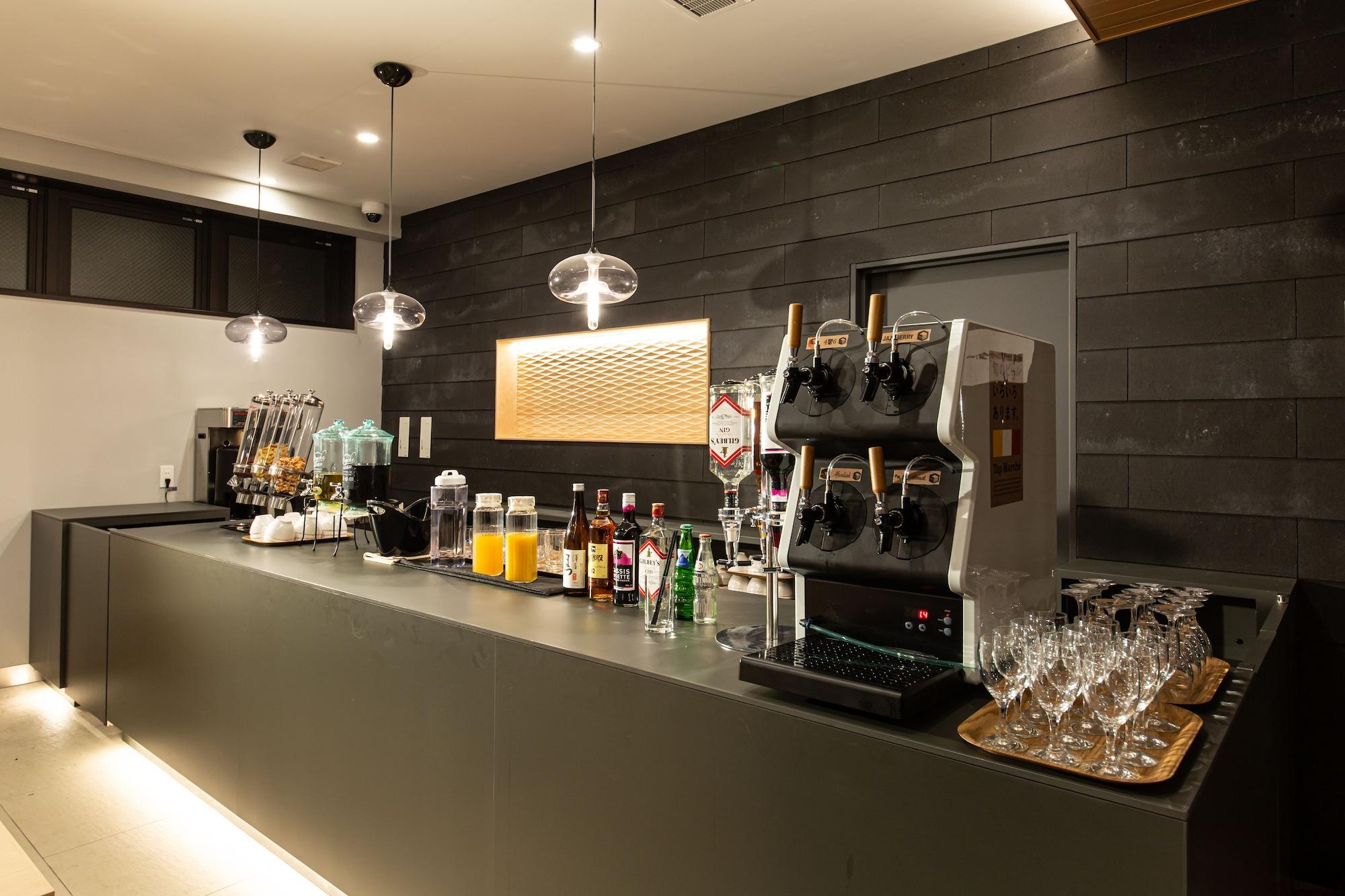 Bar/Salón HOTEL AMANEK Kyoto Kawaramachi Gojo