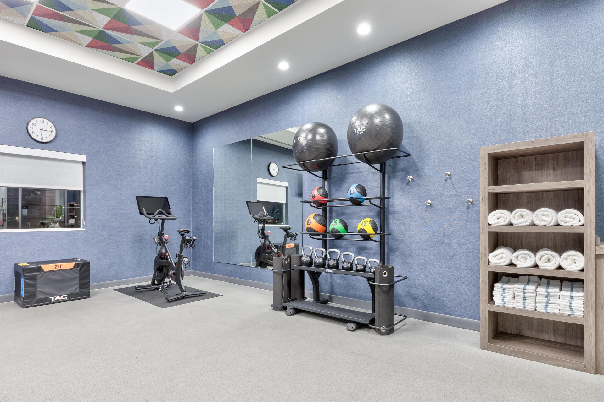 Gimnasio Home2 Suites by Hilton Paris