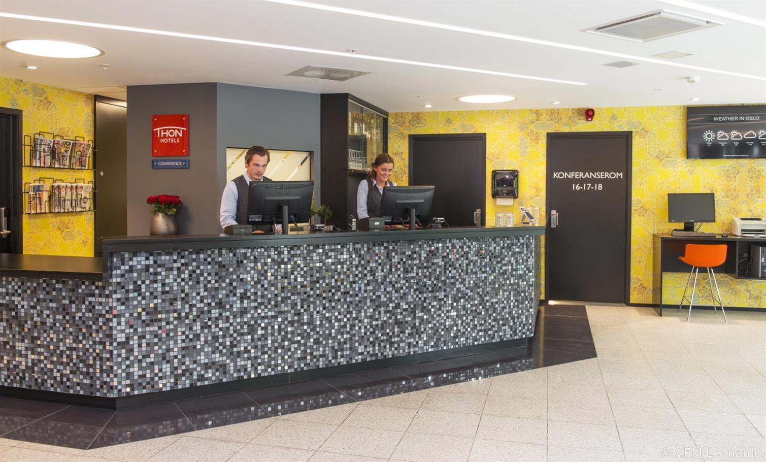 Vista Lobby Thon Hotel Vika Atrium