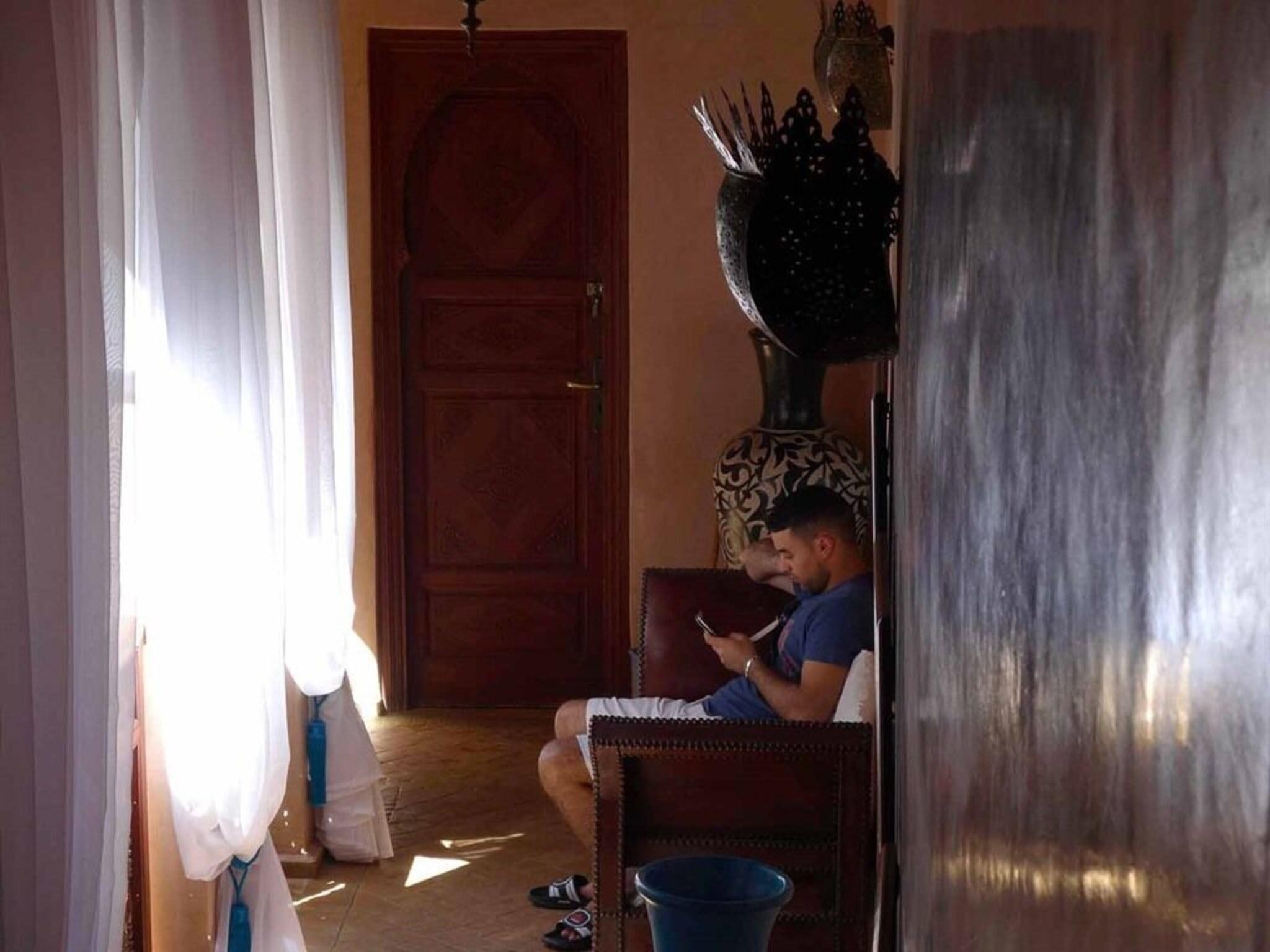 Vista Lobby Riad Turquoise