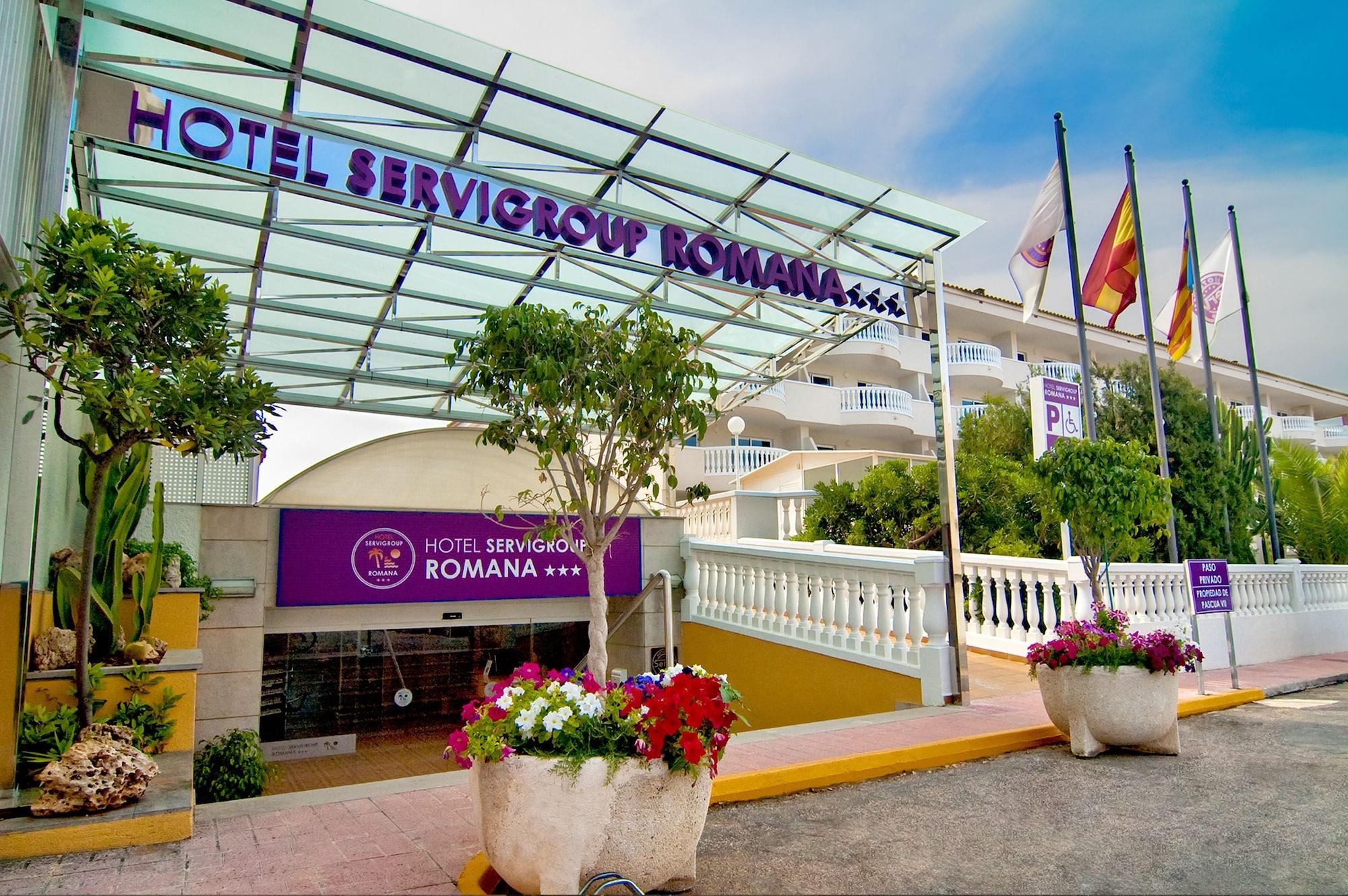 Vista Exterior Hotel Servigroup Romana