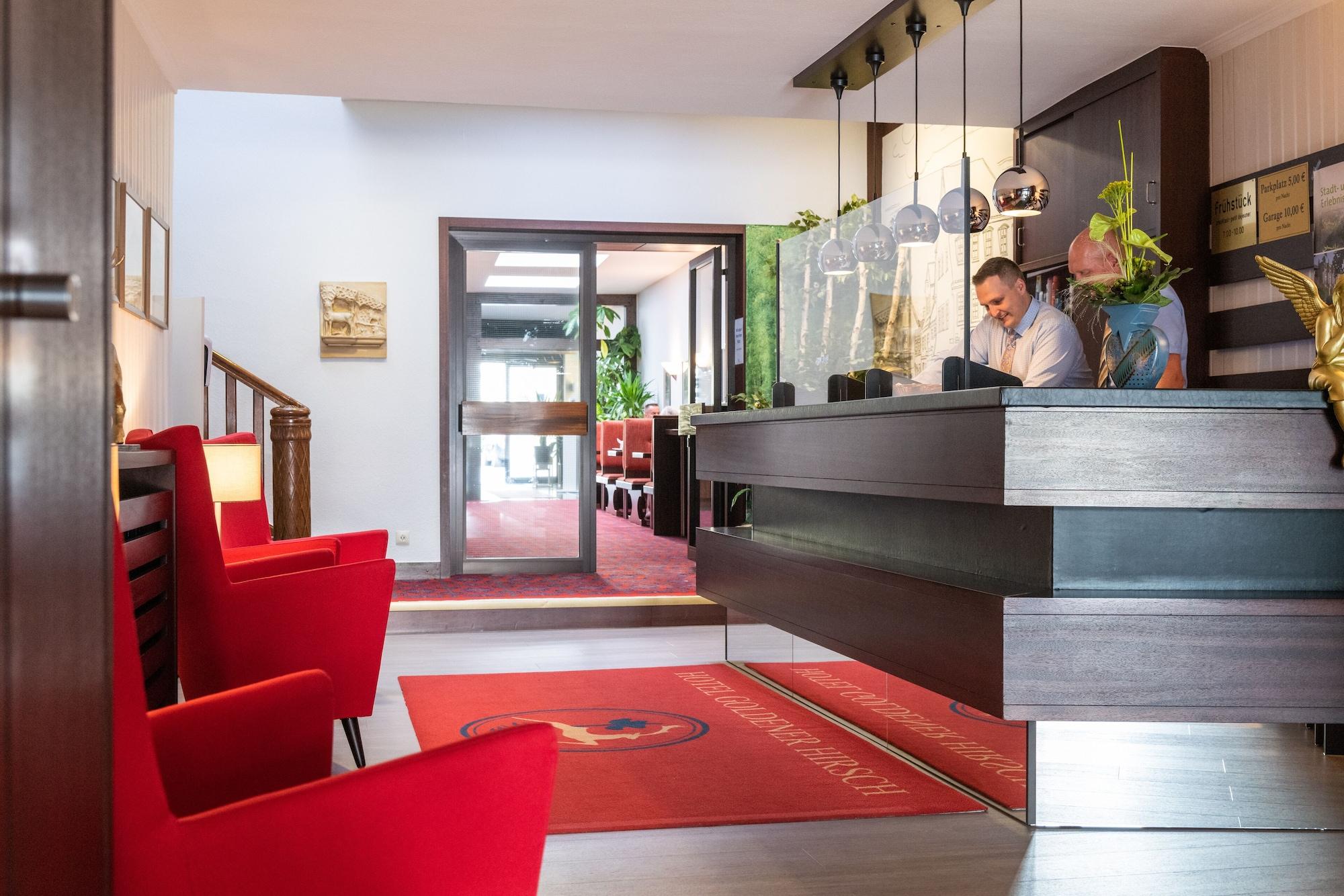 Vista Lobby Hotel Goldener Hirsch
