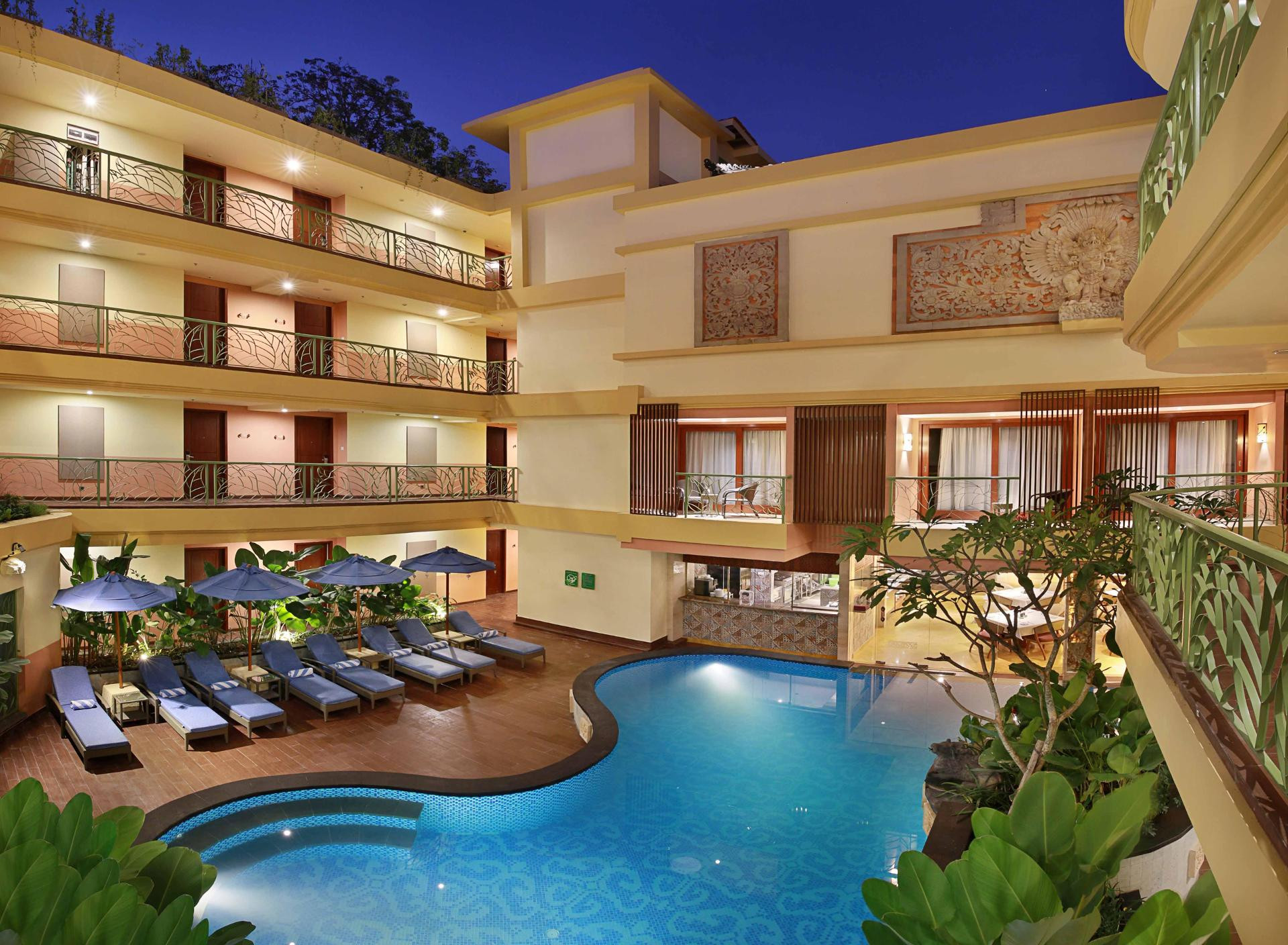 Vista Exterior SenS Hotel and Spa Conference Ubud Town Centre