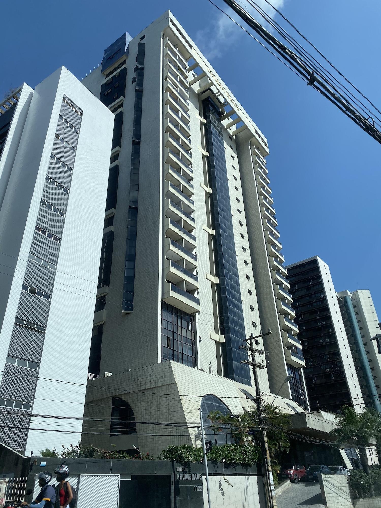 Vista Exterior Golden Beach Flat Vista Mar