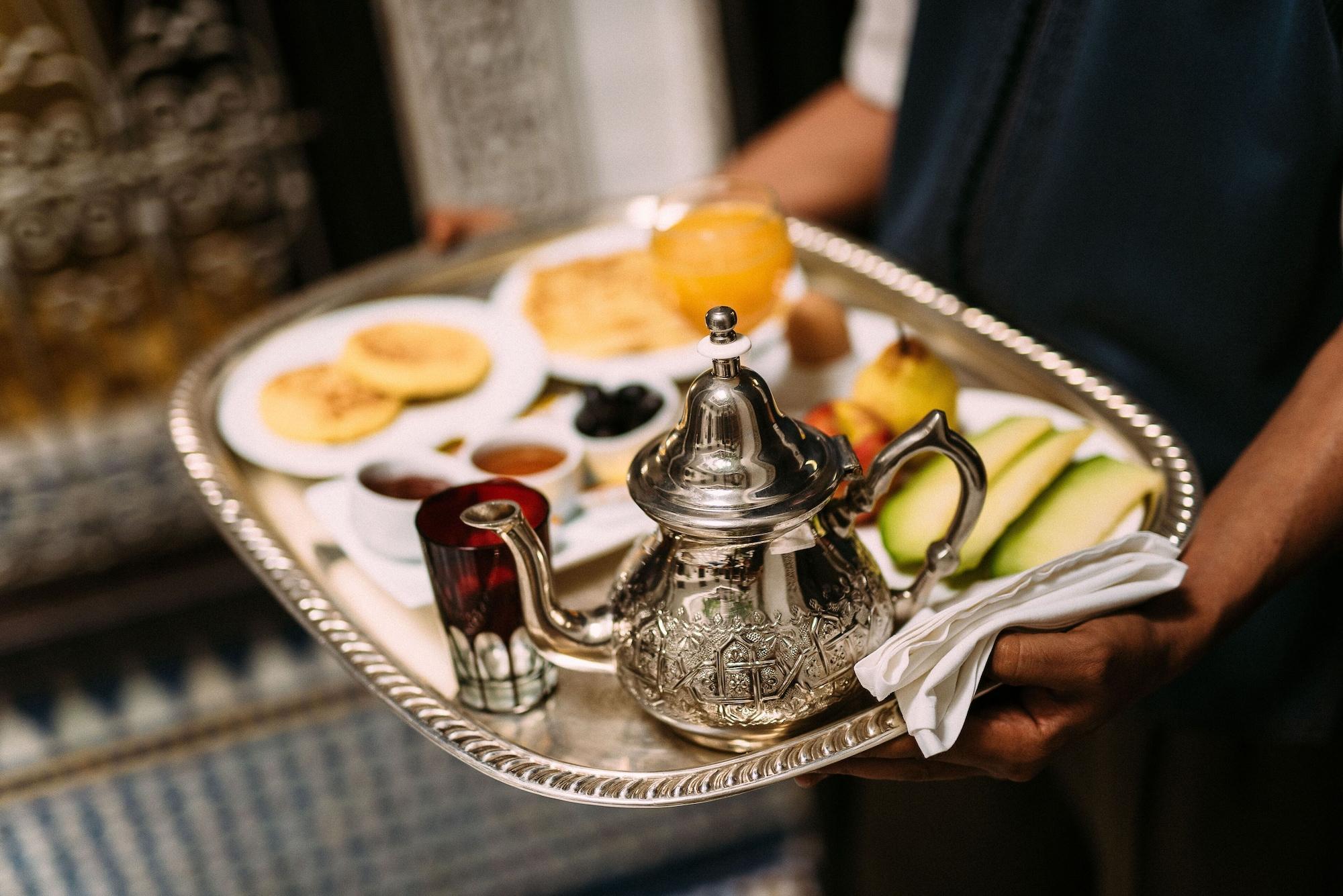 Restaurant Riad Maison Bleue And Spa