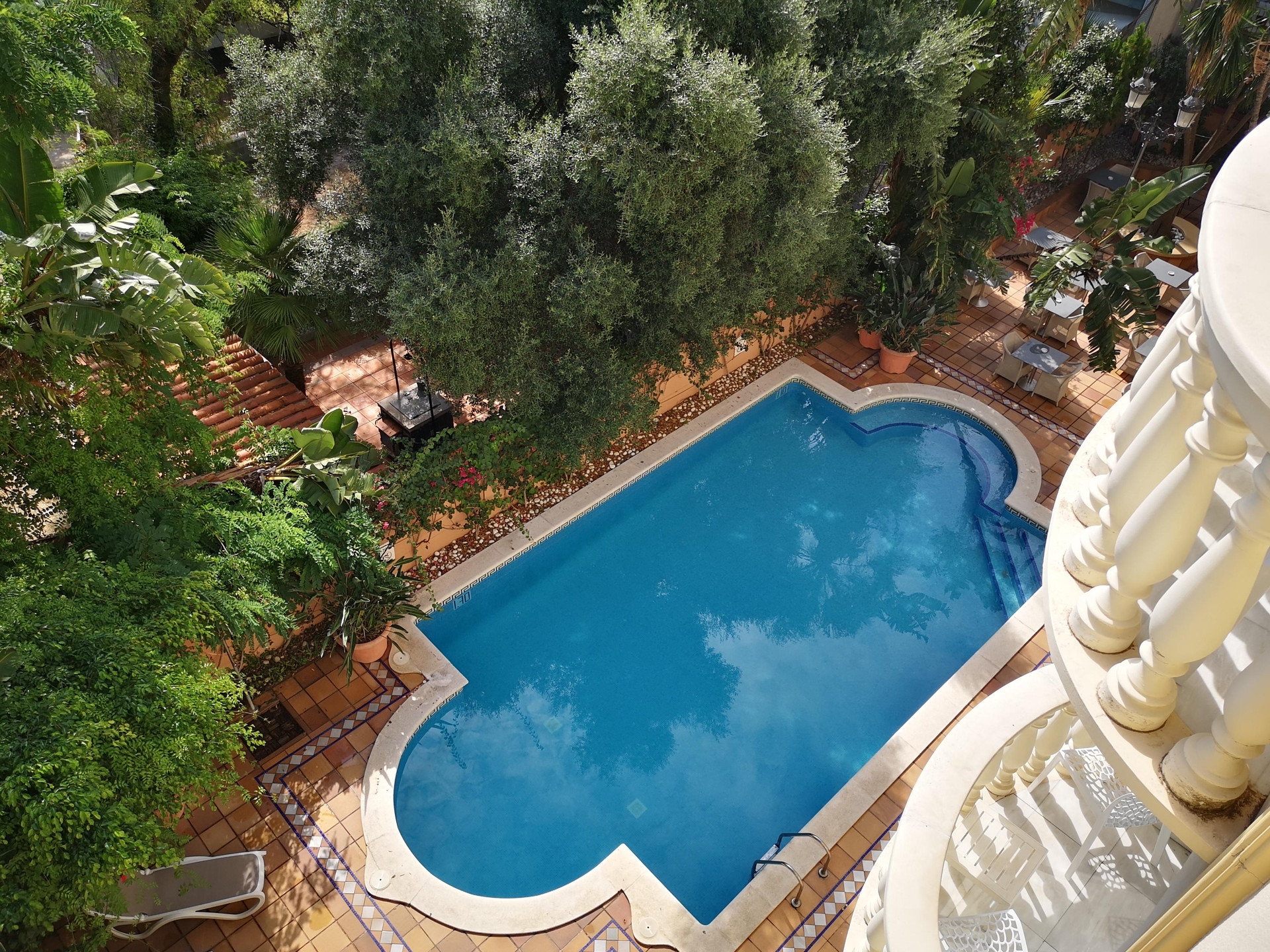 Vista Piscina Hotel URH Sitges Playa