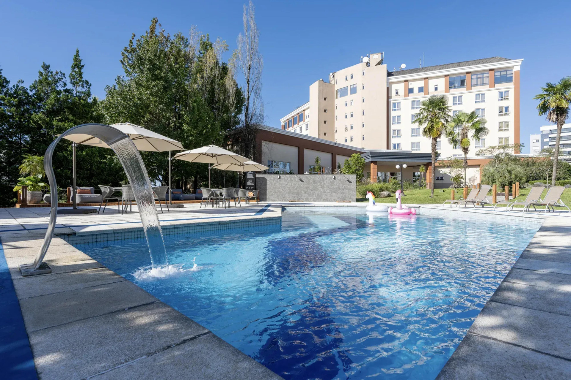 Vista Piscina Intercity Caxias do Sul