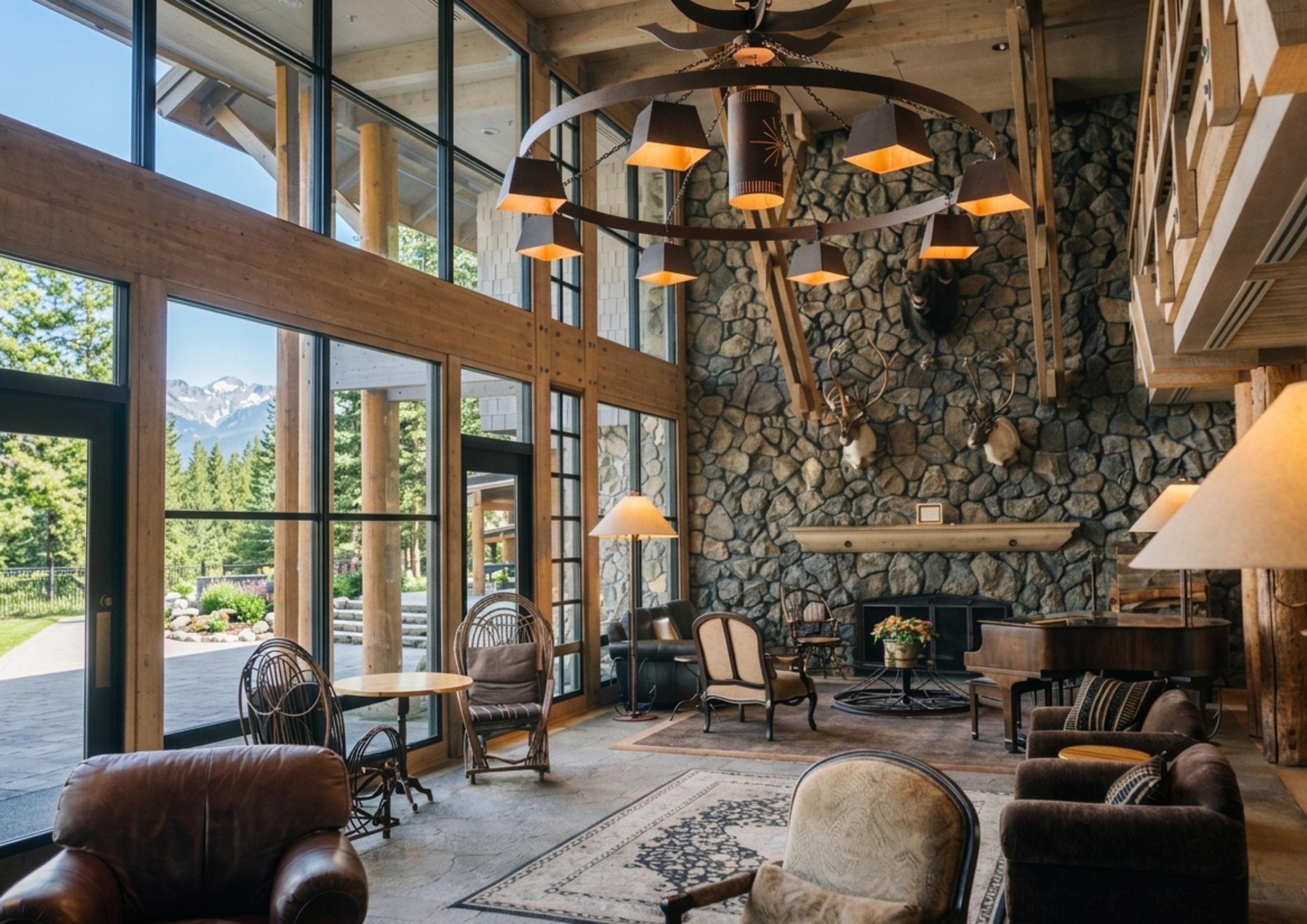 Vista Lobby Sun Mountain Lodge